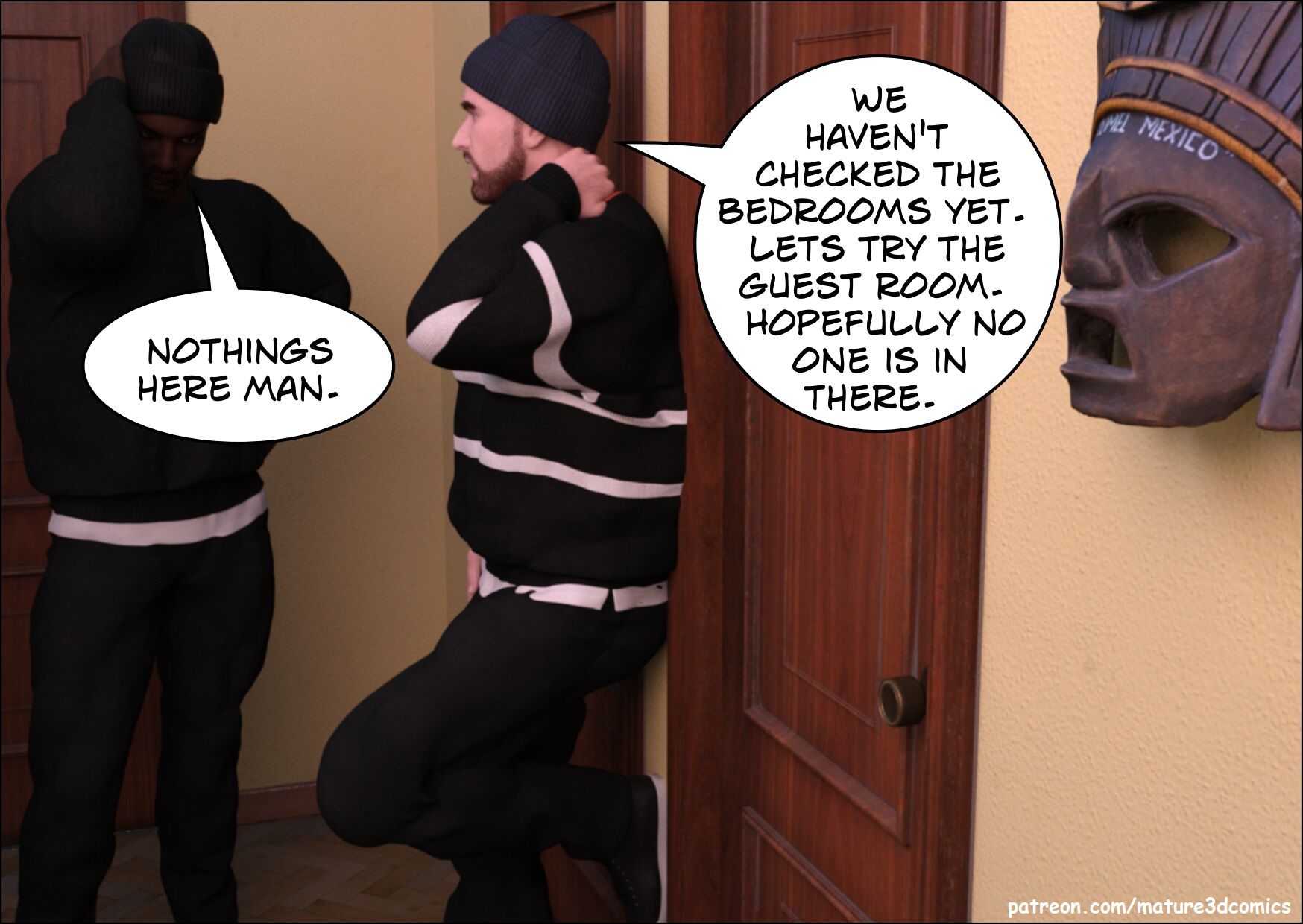 Breaking And Entering [Mature3DComics] - Chapter 1 — Page 9