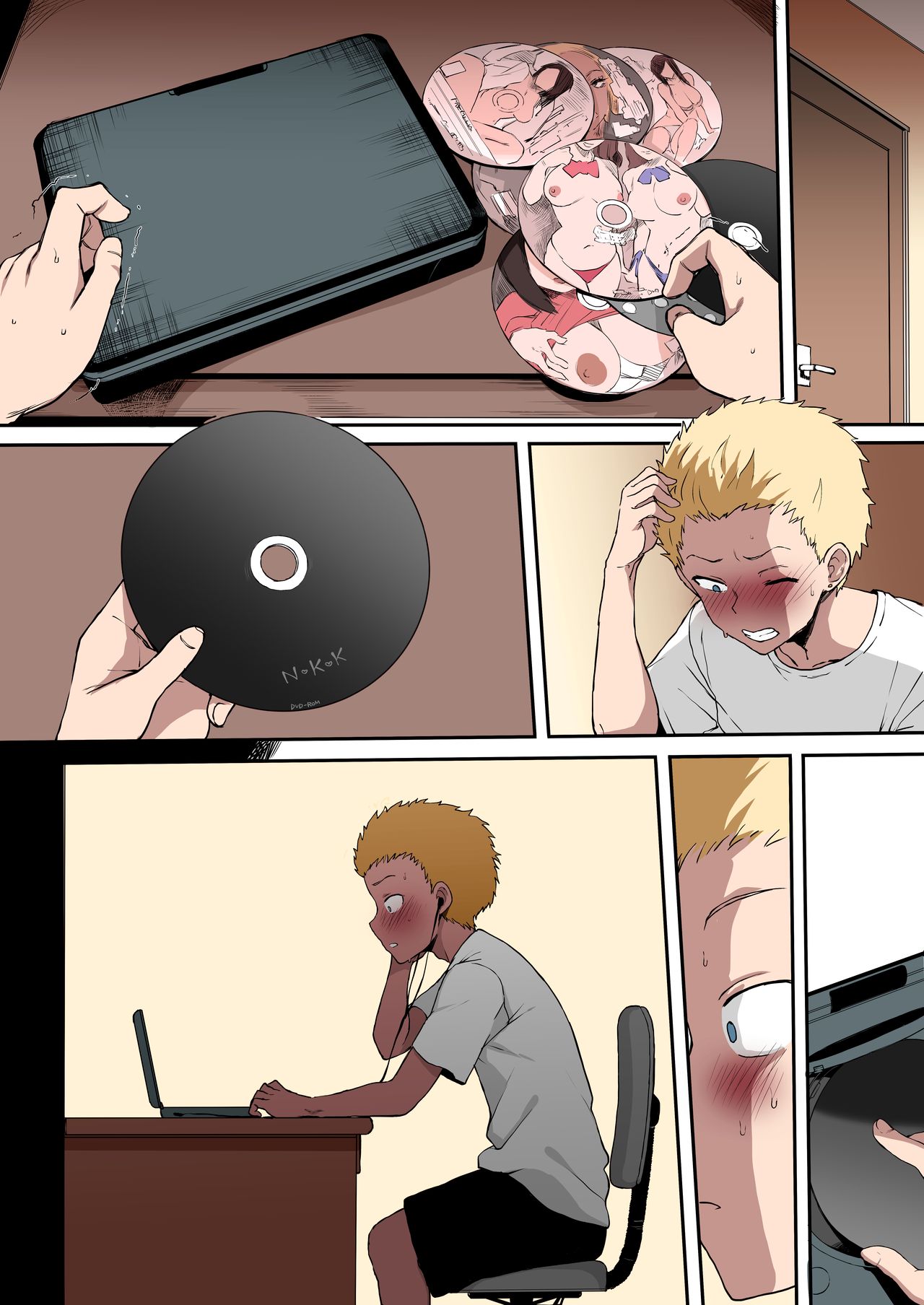 4P Kokujin no Tenkousei ni Osananajimi o NTR ru [Terasu MC] - Chapter 1 — Page 31