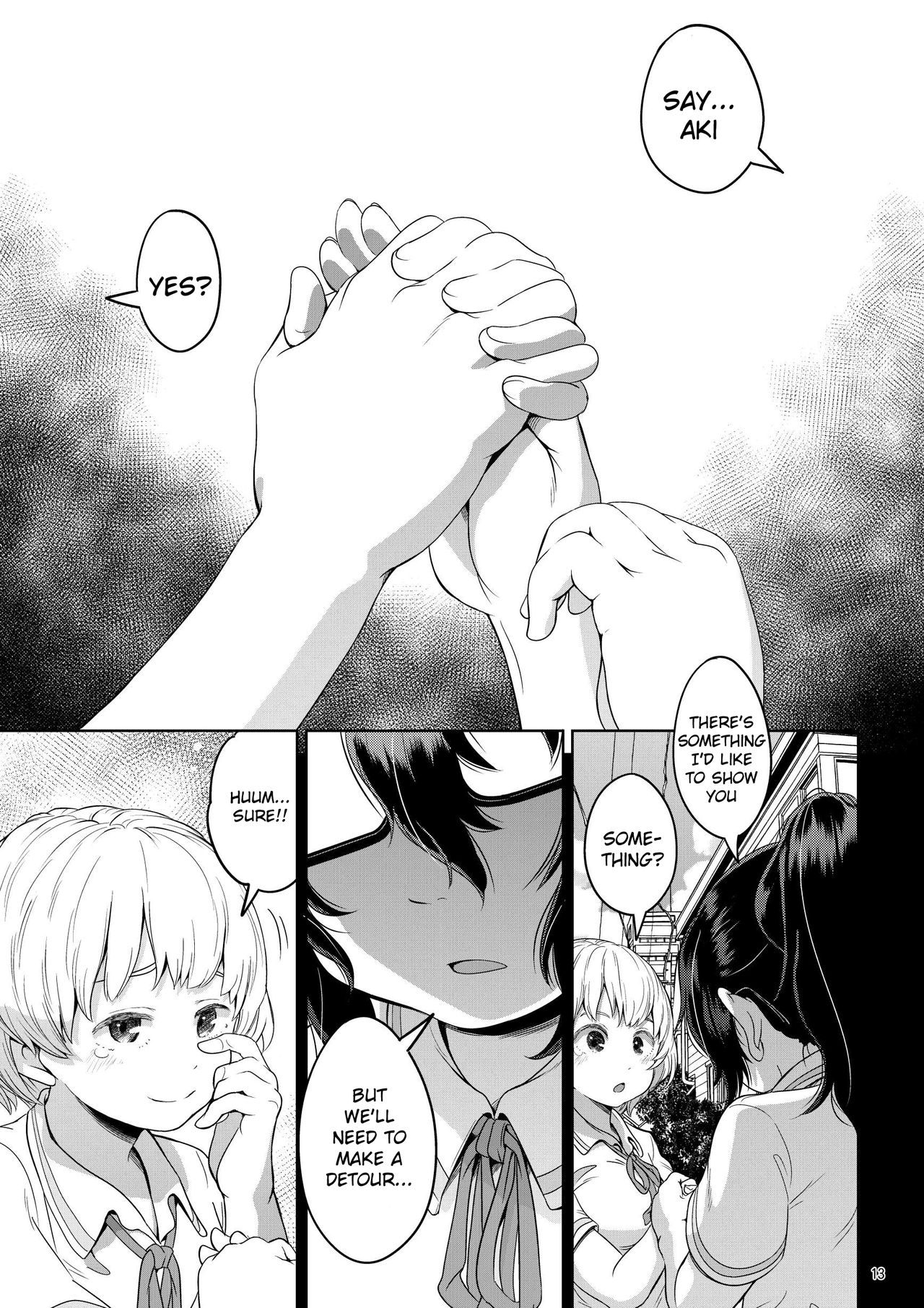 A Futanari Girl Who Falls At The Speed Of A Second [Ayanakitori] - Chapter 1 — Page 13