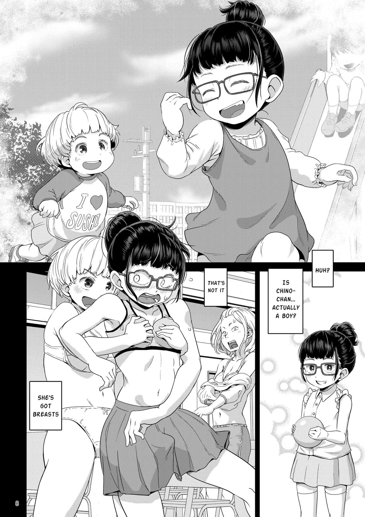 A Futanari Girl Who Falls At The Speed Of A Second [Ayanakitori] - Chapter 1 — Page 8