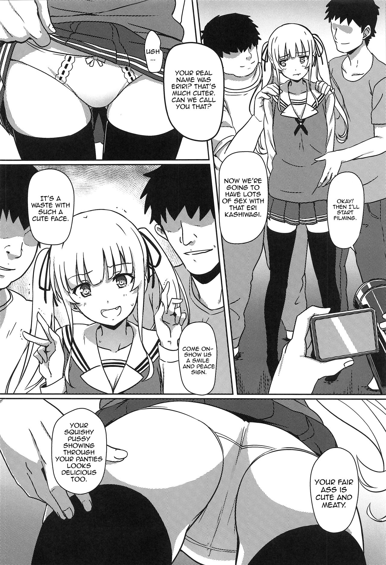 NTR From A Dull Man (Saekano: How to Raise a Boring Girlfriend) [Eitarou] - Chapter 1 — Page 15