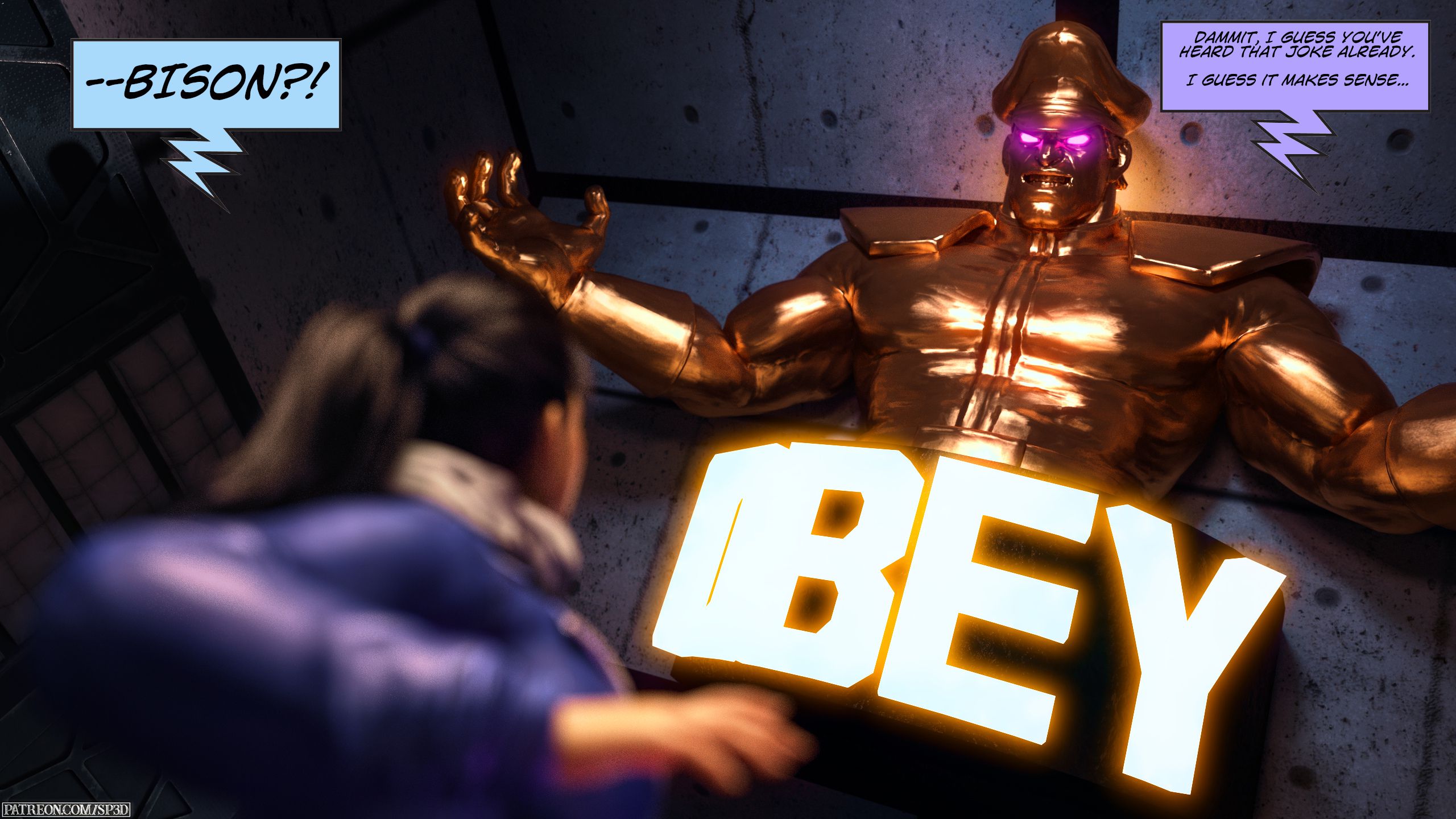 The Good, The Bad, And The Psycho (Street Fighter) [SquarePeg3D] - Chapter 1 — Page 6