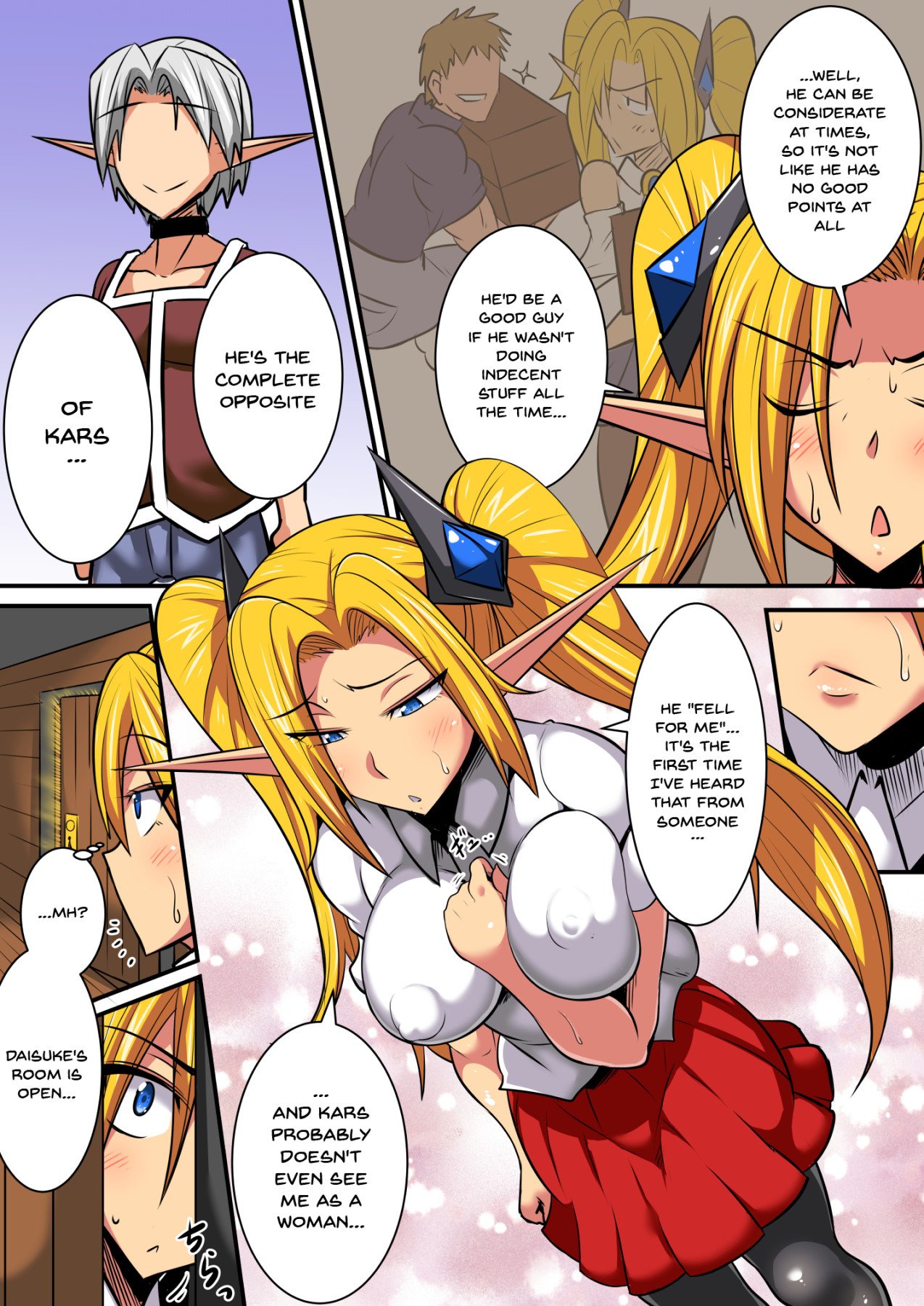 Elf Oyako to Pakopako Ibunka Kouryuu! [Haneinu] - Chapter 2 — Page 21