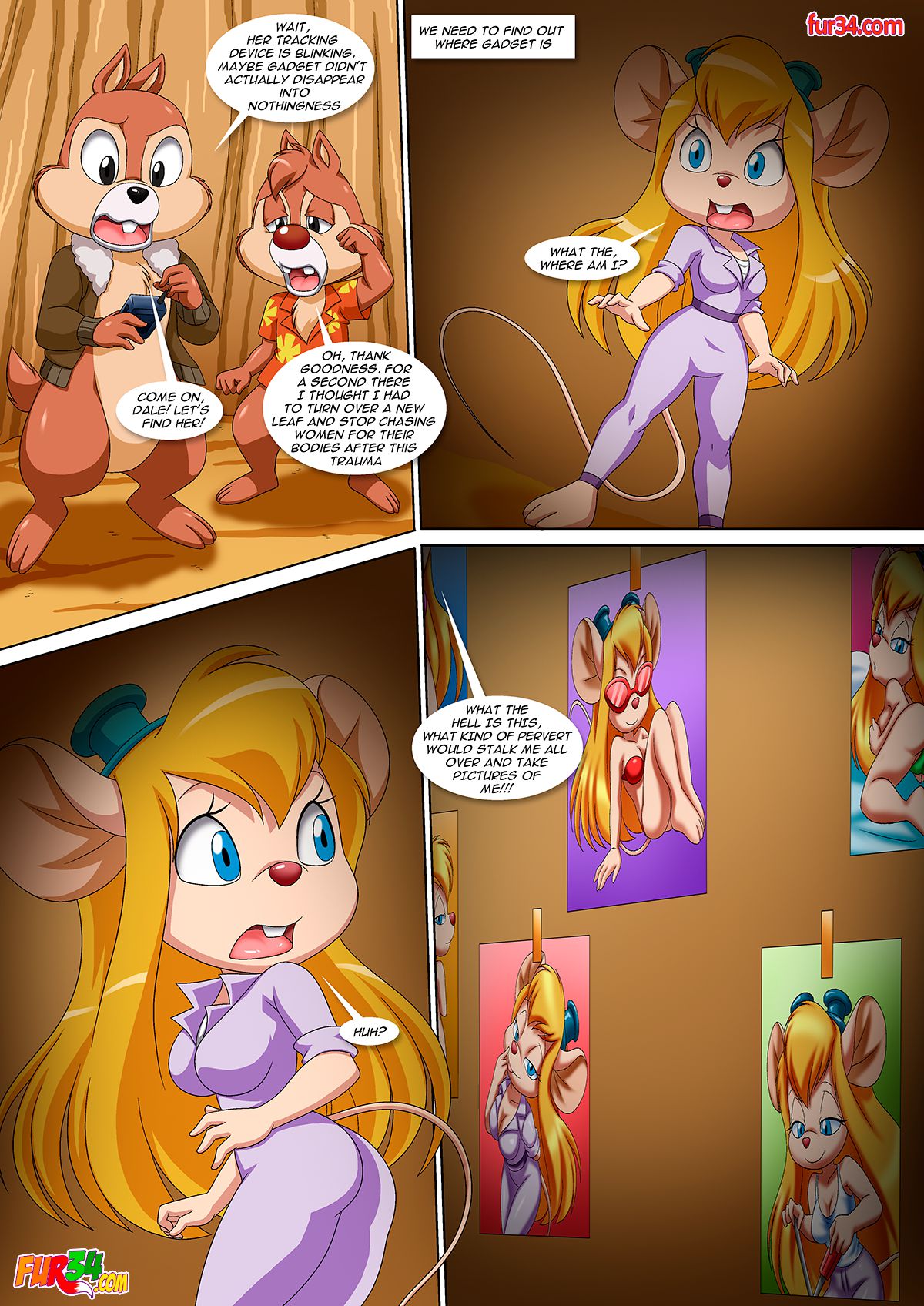 Mouse Slave (Chip ‘n Dale’s Rescue Rangers) [Palcomix] - Chapter 1 — Page 5