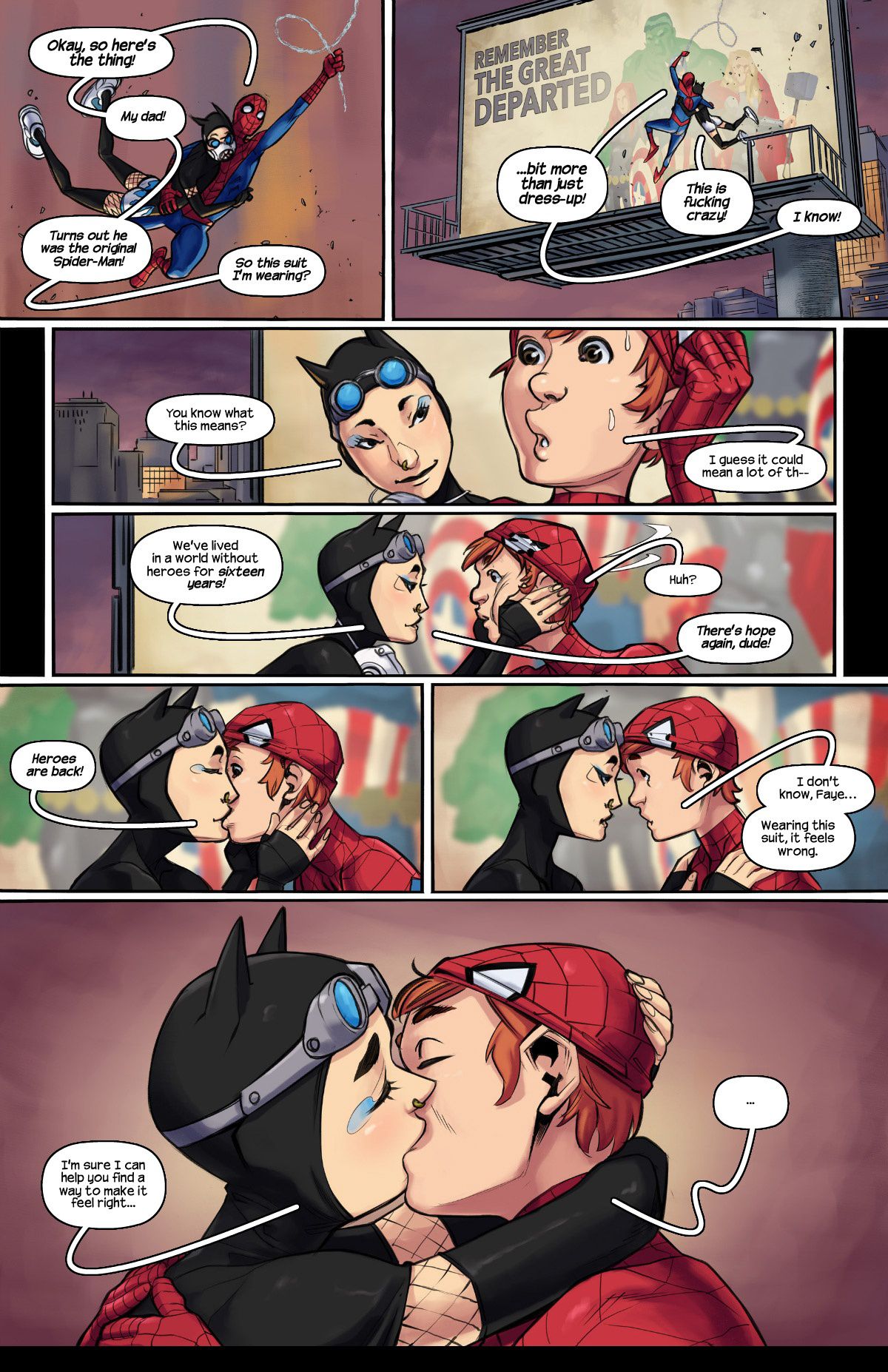 Bloodline (Spider-Man) [Tracy Scops] - Chapter 1 — Page 4