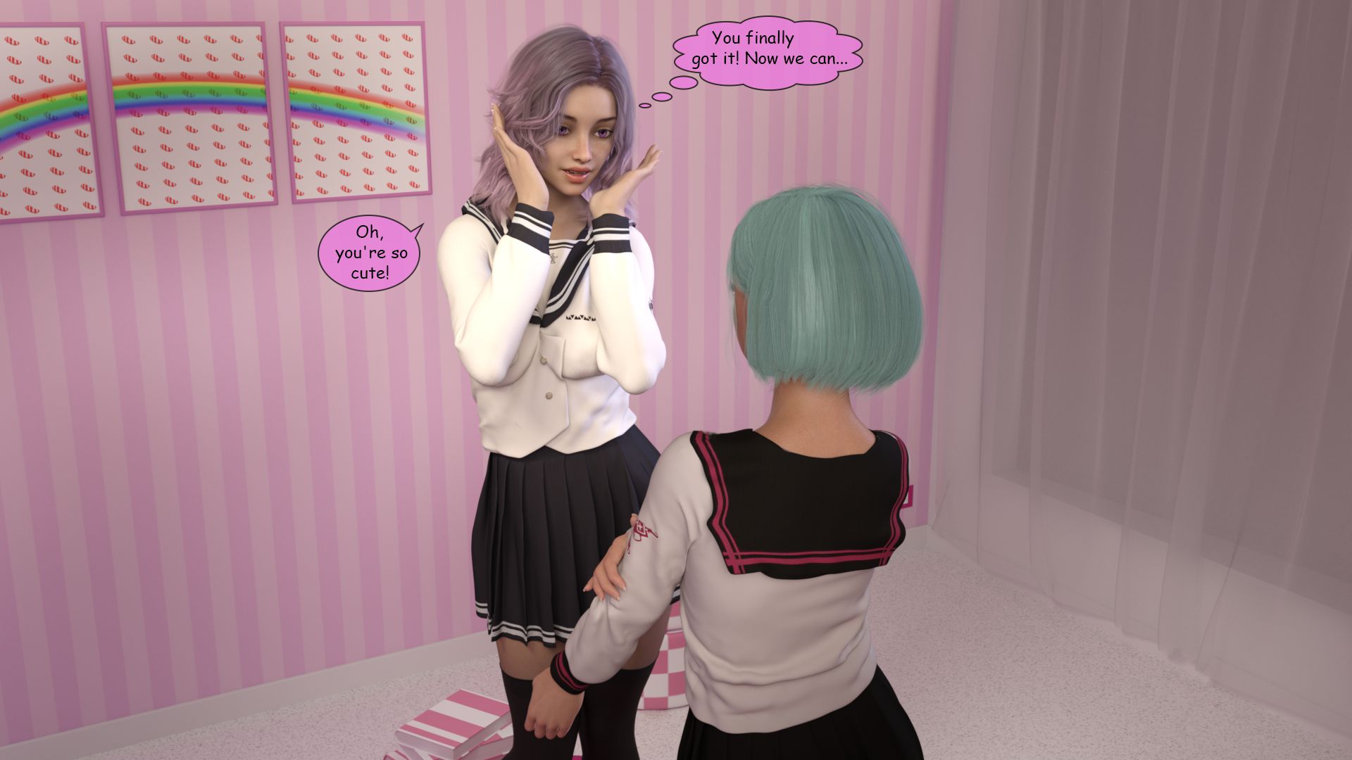 Roxy And Melia [Kizaru3D] - Chapter 1 — Page 7