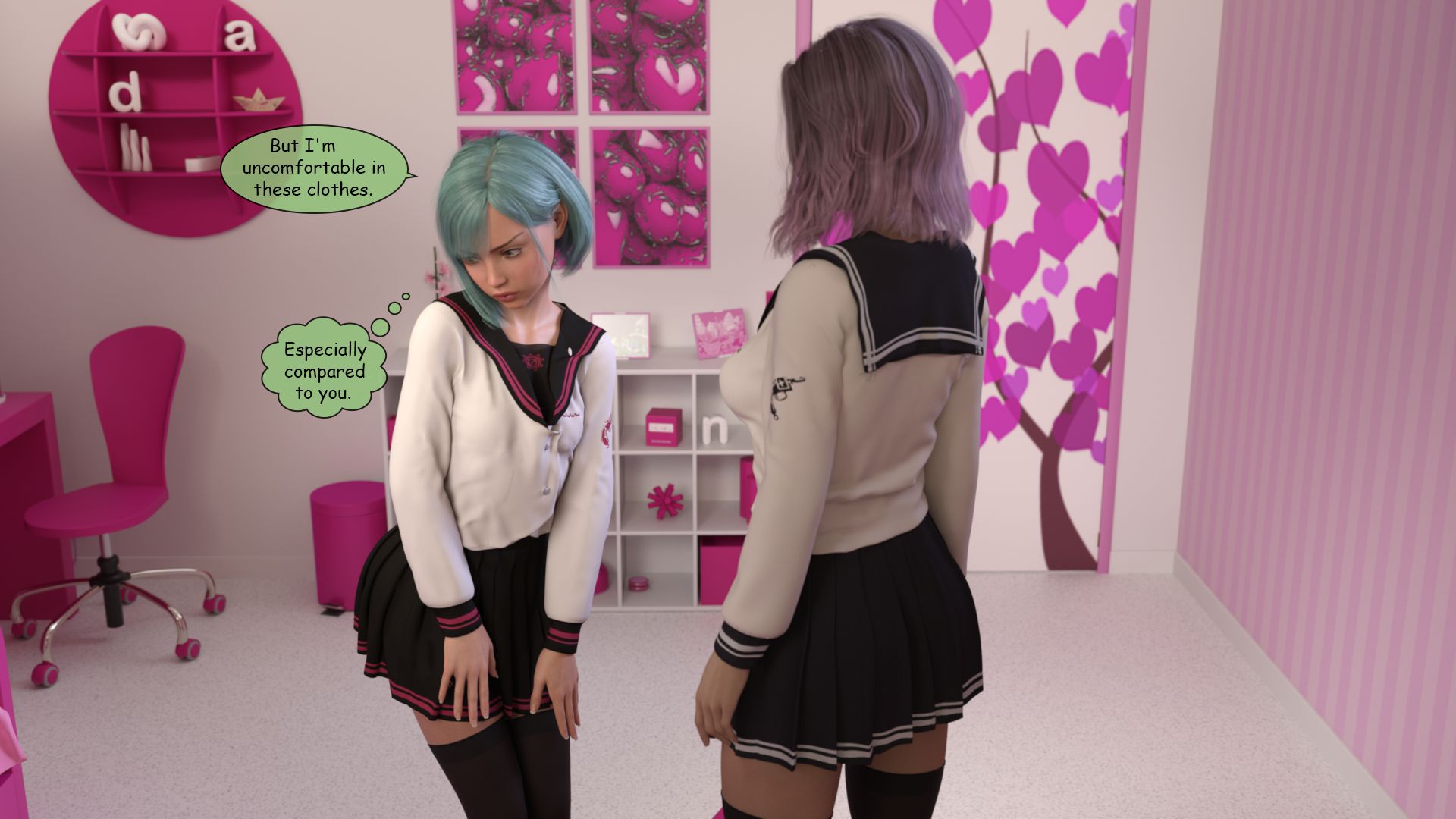 Roxy And Melia [Kizaru3D] - Chapter 1 — Page 8