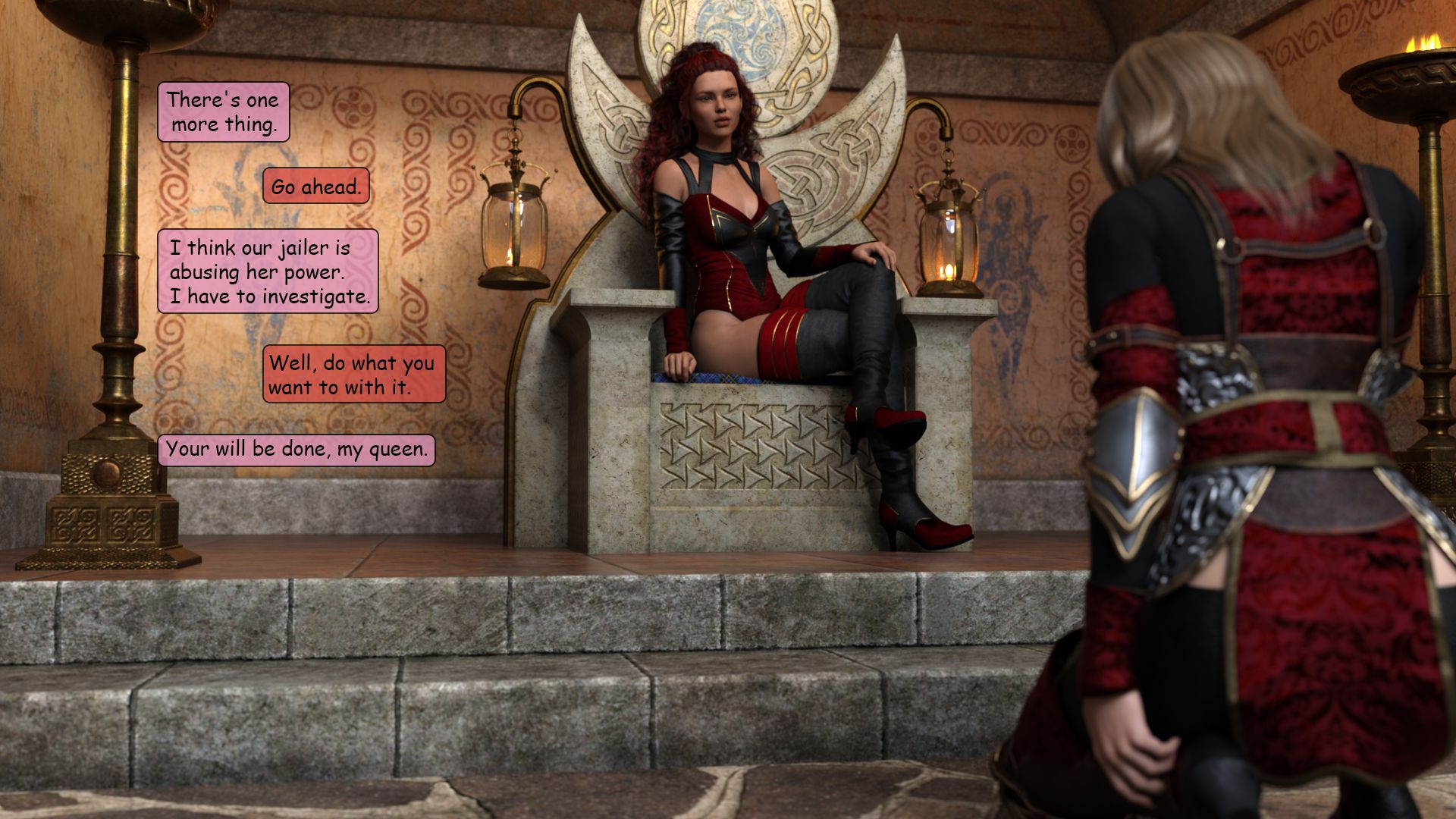 Elf VS Barbarian [Kizaru3D] - Chapter 2 — Page 15