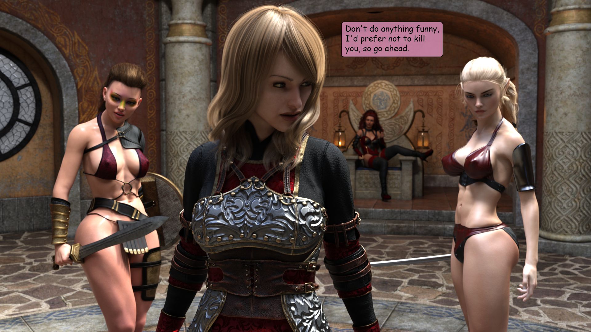 Elf VS Barbarian [Kizaru3D] - Chapter 2 — Page 25