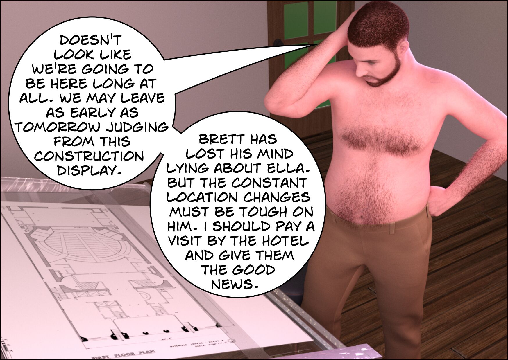 Hotel Seduction [Mature3DComics] - Chapter 1 — Page 21