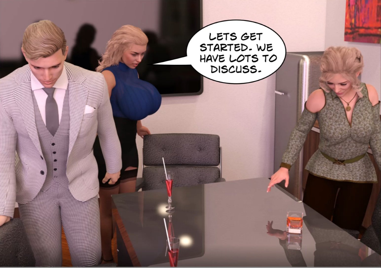 Unveiled [Mature3DComics] - Chapter 1 — Page 12