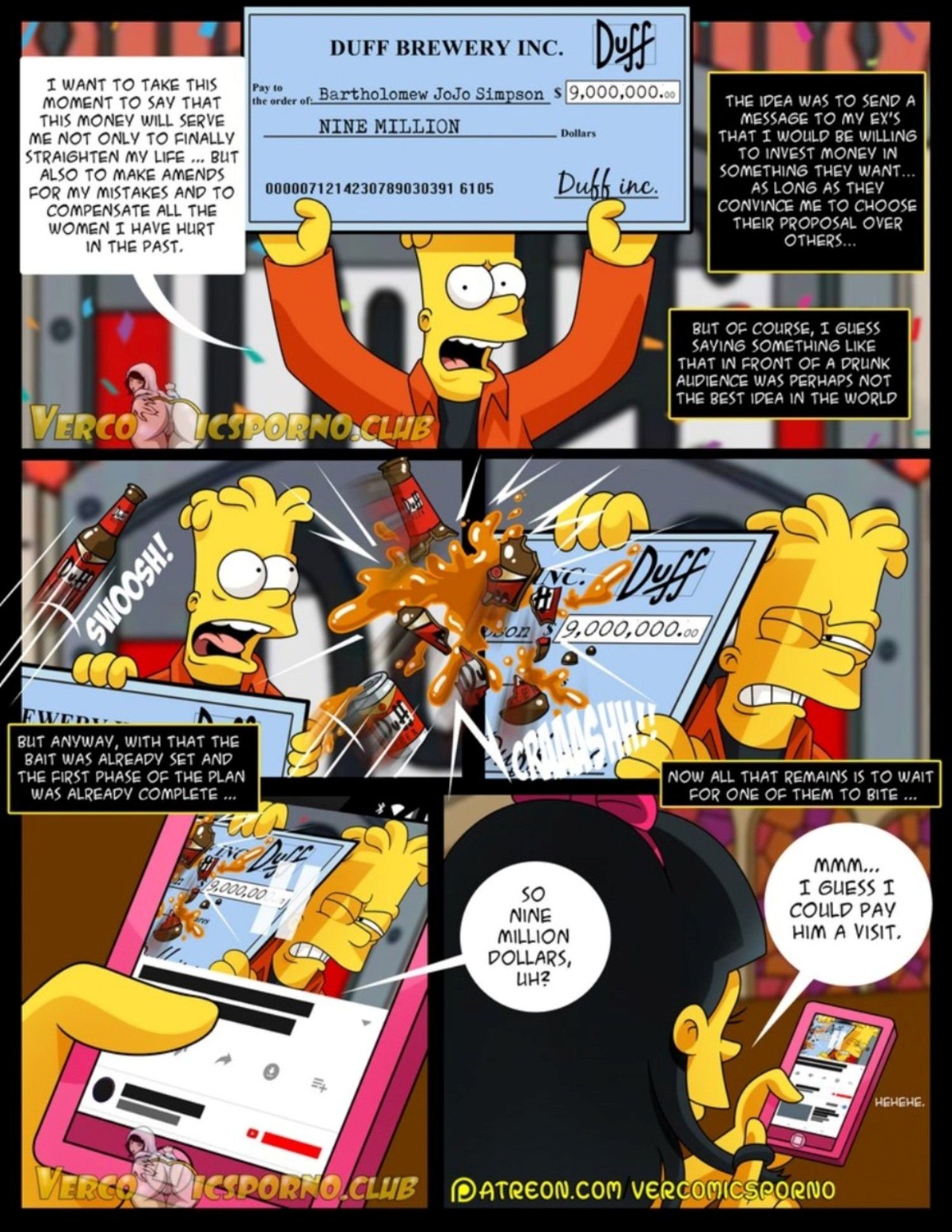 There’s No Sex Without EX (The Simpsons) [Milky Bunny] - Chapter 1 — Page 13