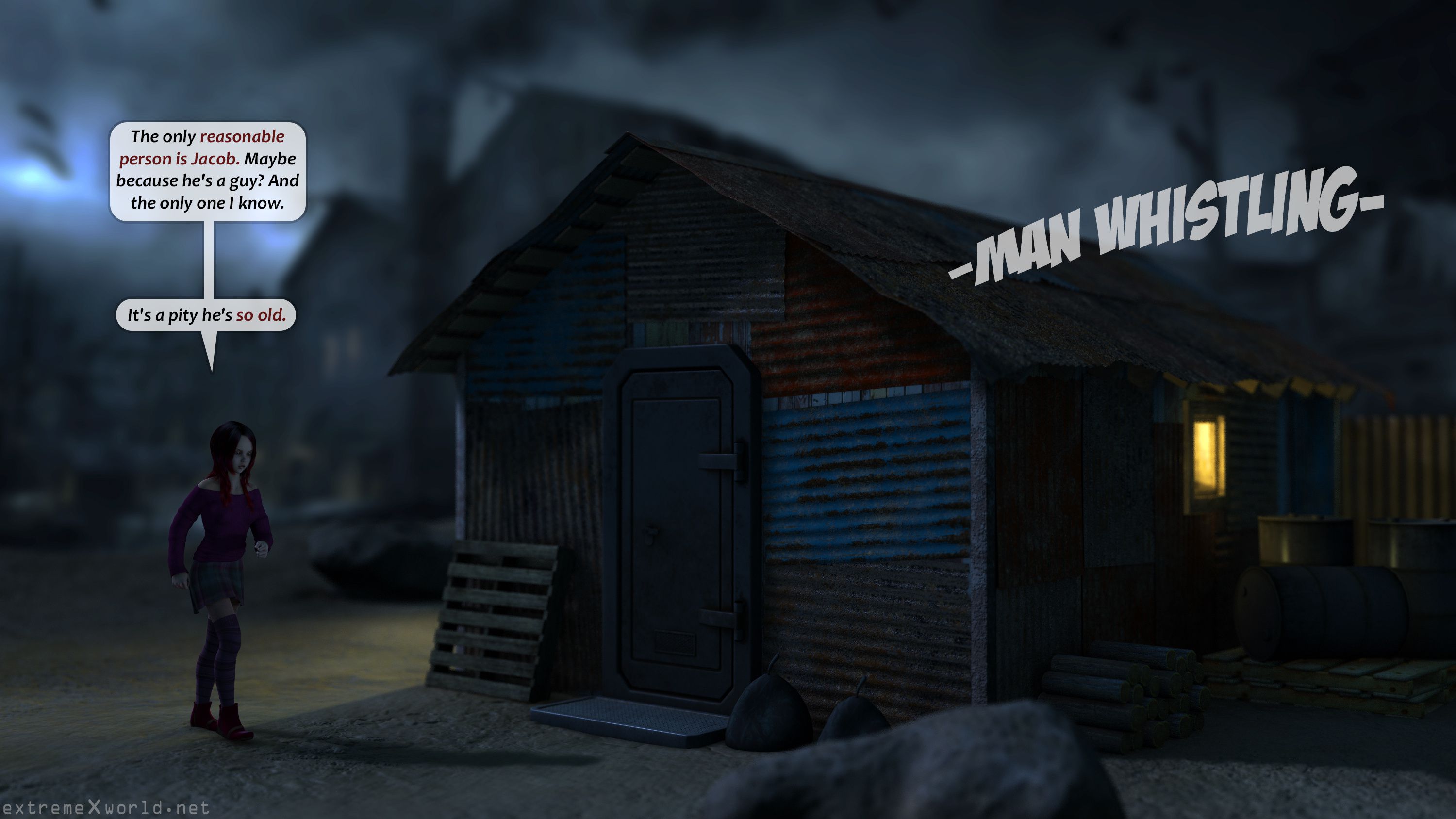 Half Live [ExtremeXWorld] - Chapter 1 — Page 12