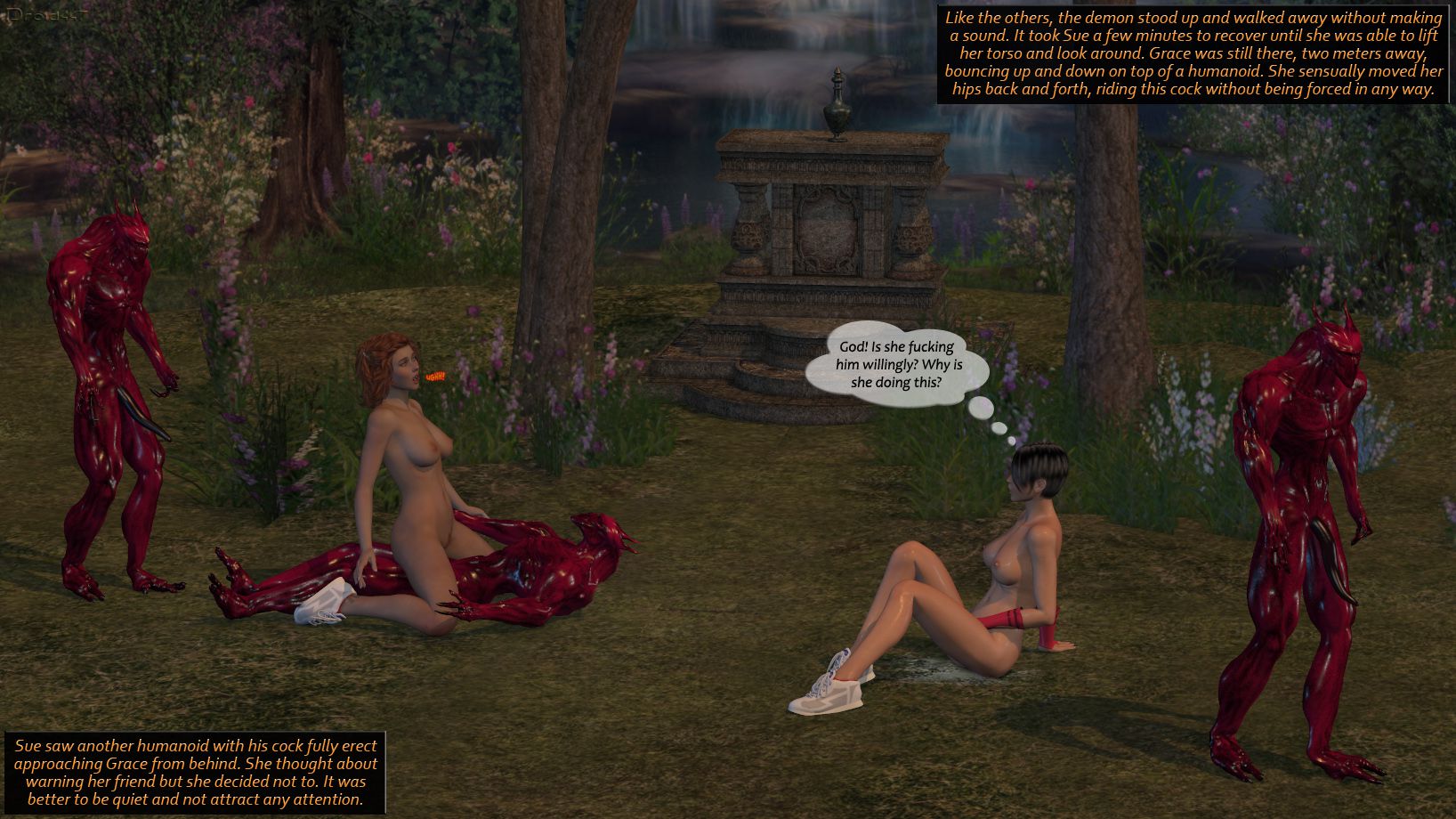 Hunted House [3DMonsterStories , Droid447] - Chapter 1 — Page 128