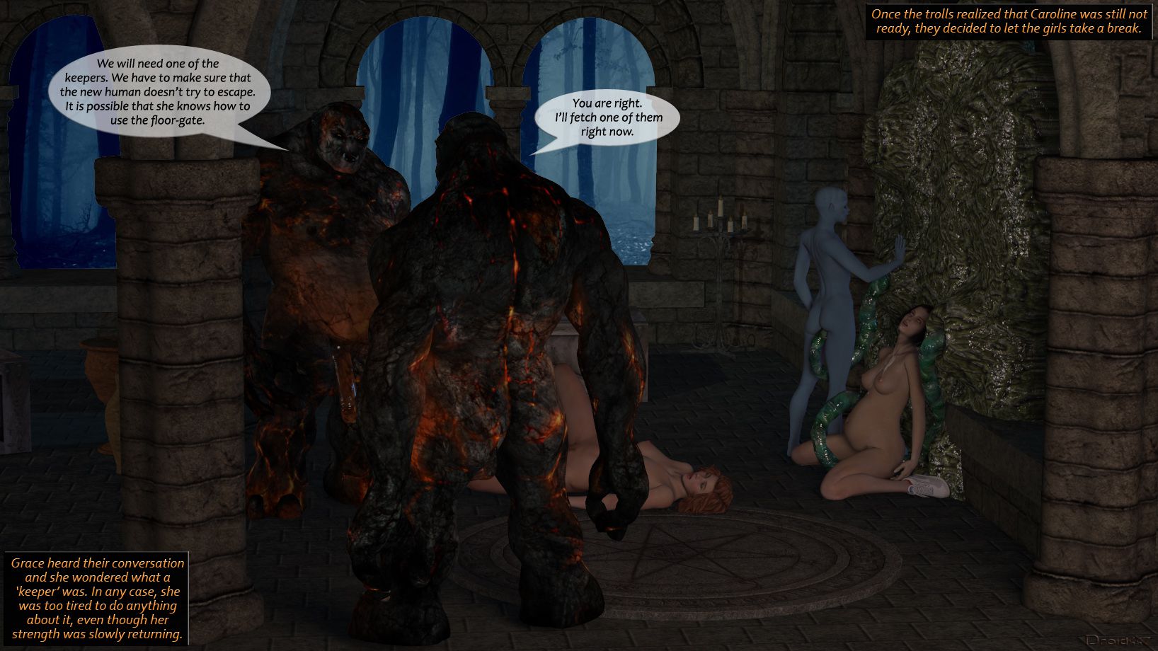 Hunted House [3DMonsterStories , Droid447] - Chapter 1 — Page 242