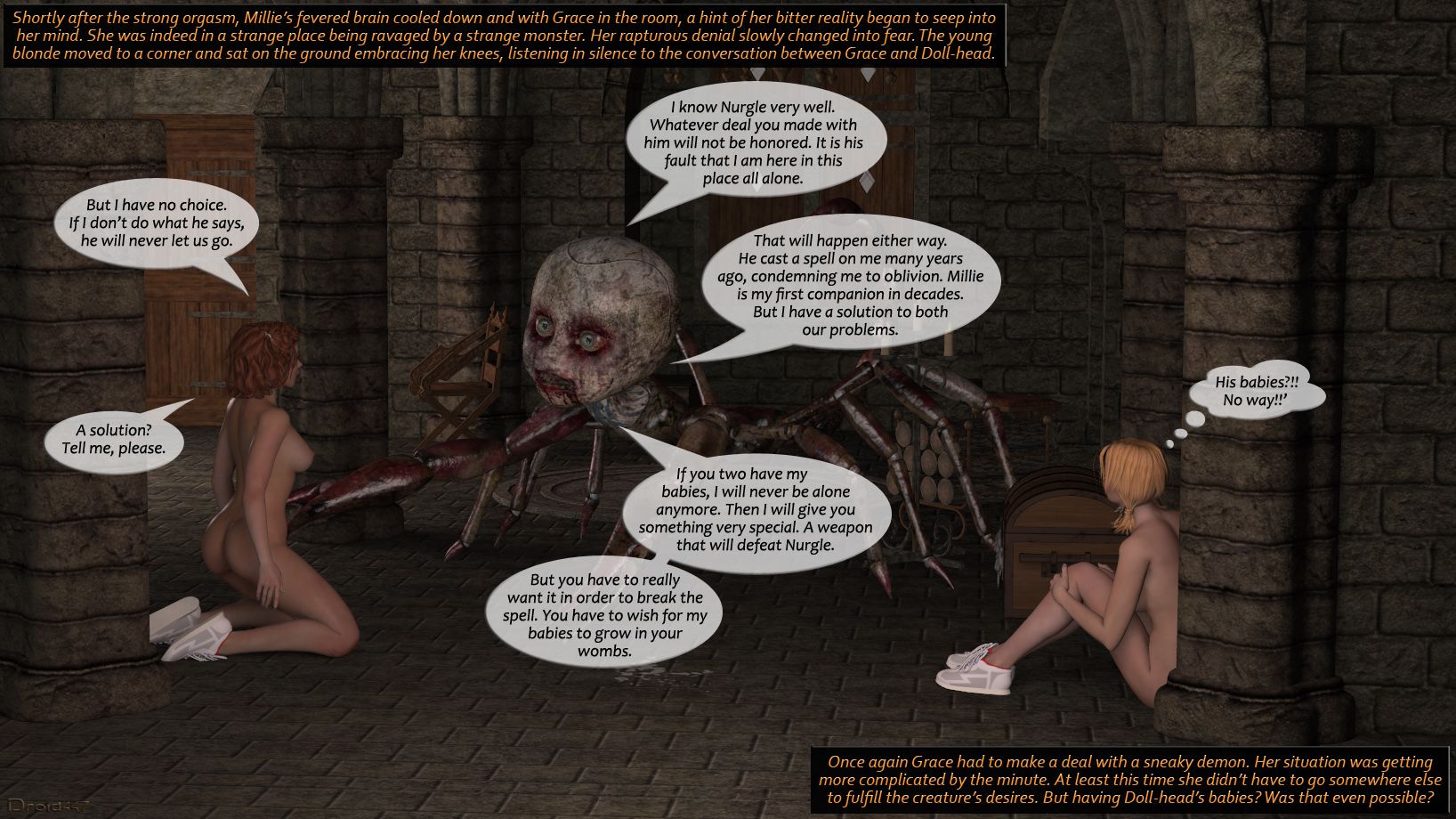 Hunted House [3DMonsterStories , Droid447] - Chapter 1 — Page 32