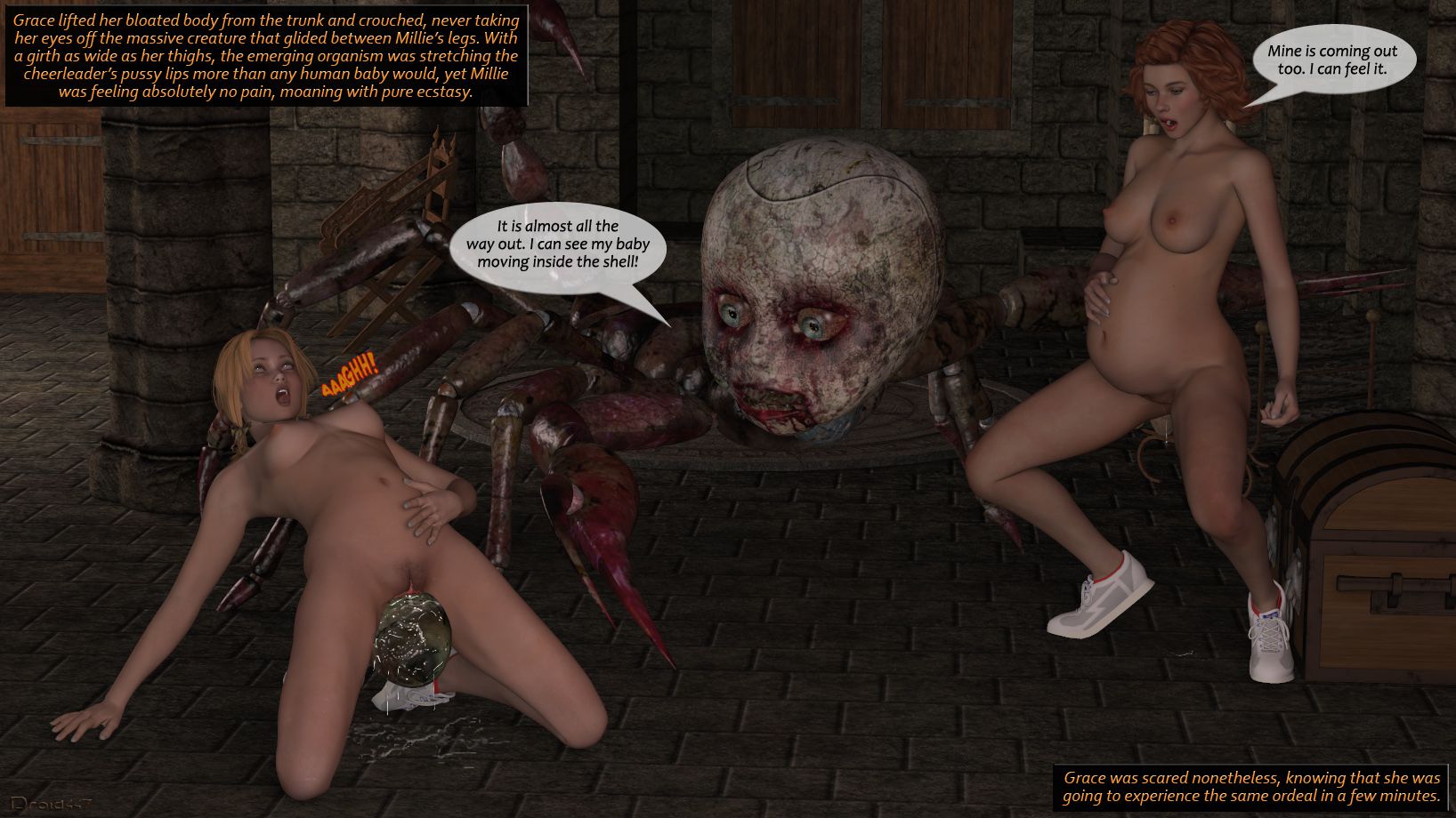 Hunted House [3DMonsterStories , Droid447] - Chapter 1 — Page 47