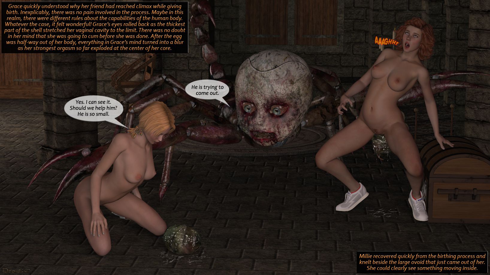 Hunted House [3DMonsterStories , Droid447] - Chapter 1 — Page 49