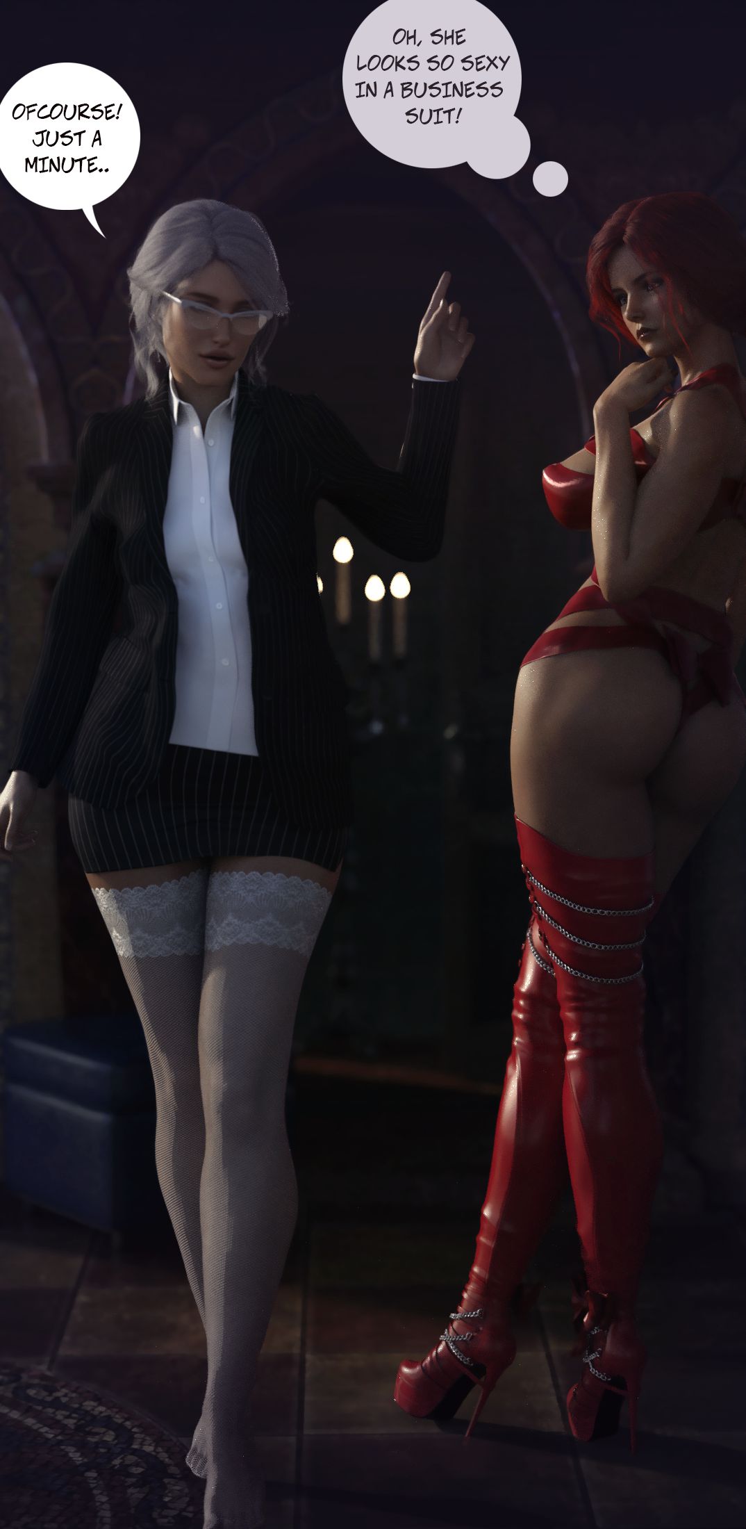 Your Jingle Bells Are Driving Me Crazy (The Witcher) [Ashley Sugar] - Chapter 1 — Page 10