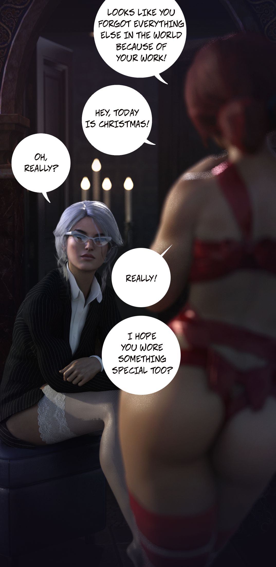 Your Jingle Bells Are Driving Me Crazy (The Witcher) [Ashley Sugar] - Chapter 1 — Page 9