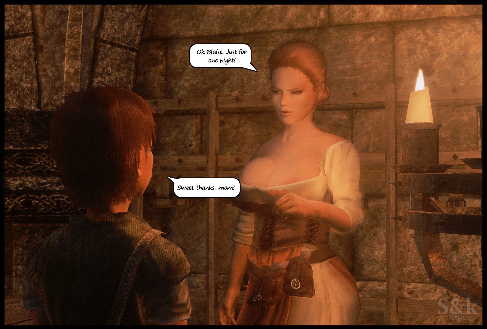 A Mother’s Oath (The Elder Scrolls V: Skyrim) [SKComics] - Chapter 2 — Page 31