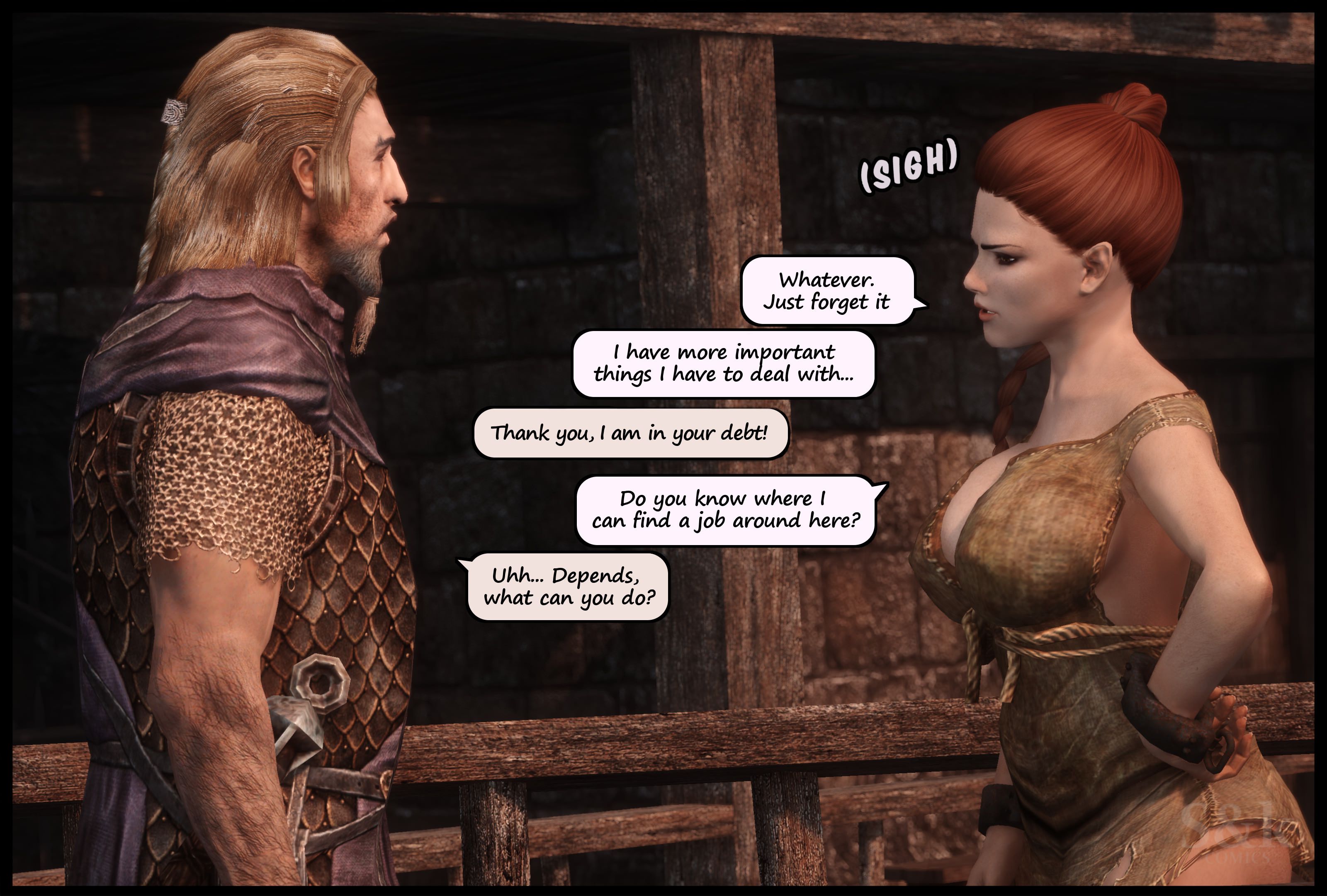 A Mother’s Oath (The Elder Scrolls V: Skyrim) [SKComics] - Chapter 4 — Page 126