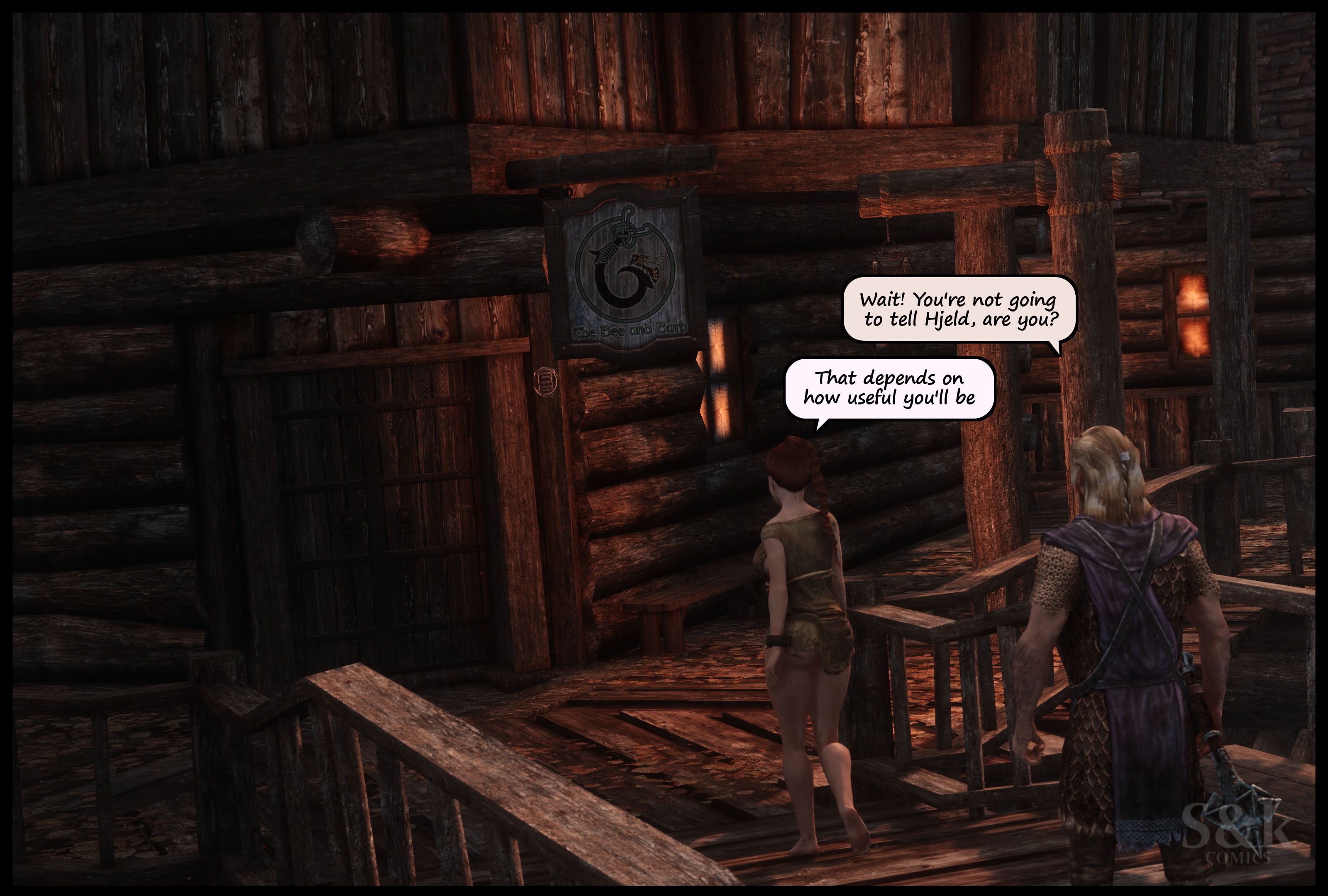 A Mother’s Oath (The Elder Scrolls V: Skyrim) [SKComics] - Chapter 4 — Page 129