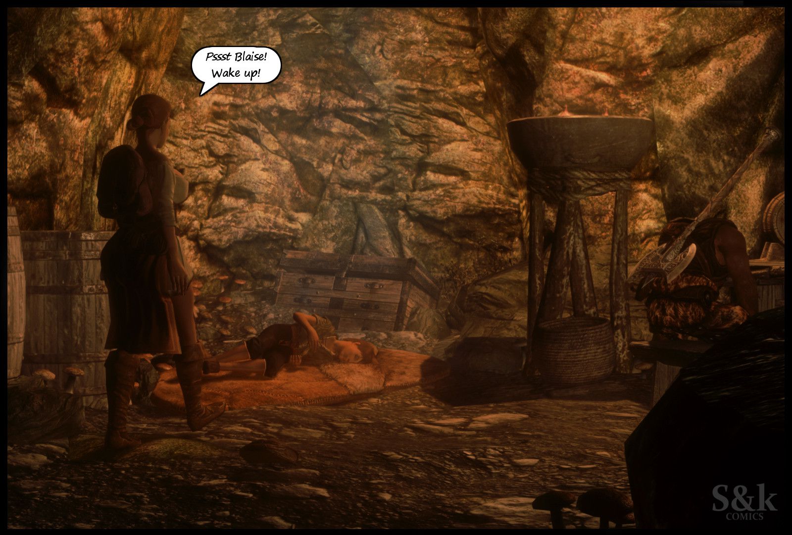 A Mother’s Oath (The Elder Scrolls V: Skyrim) [SKComics] - Chapter 1 — Page 107