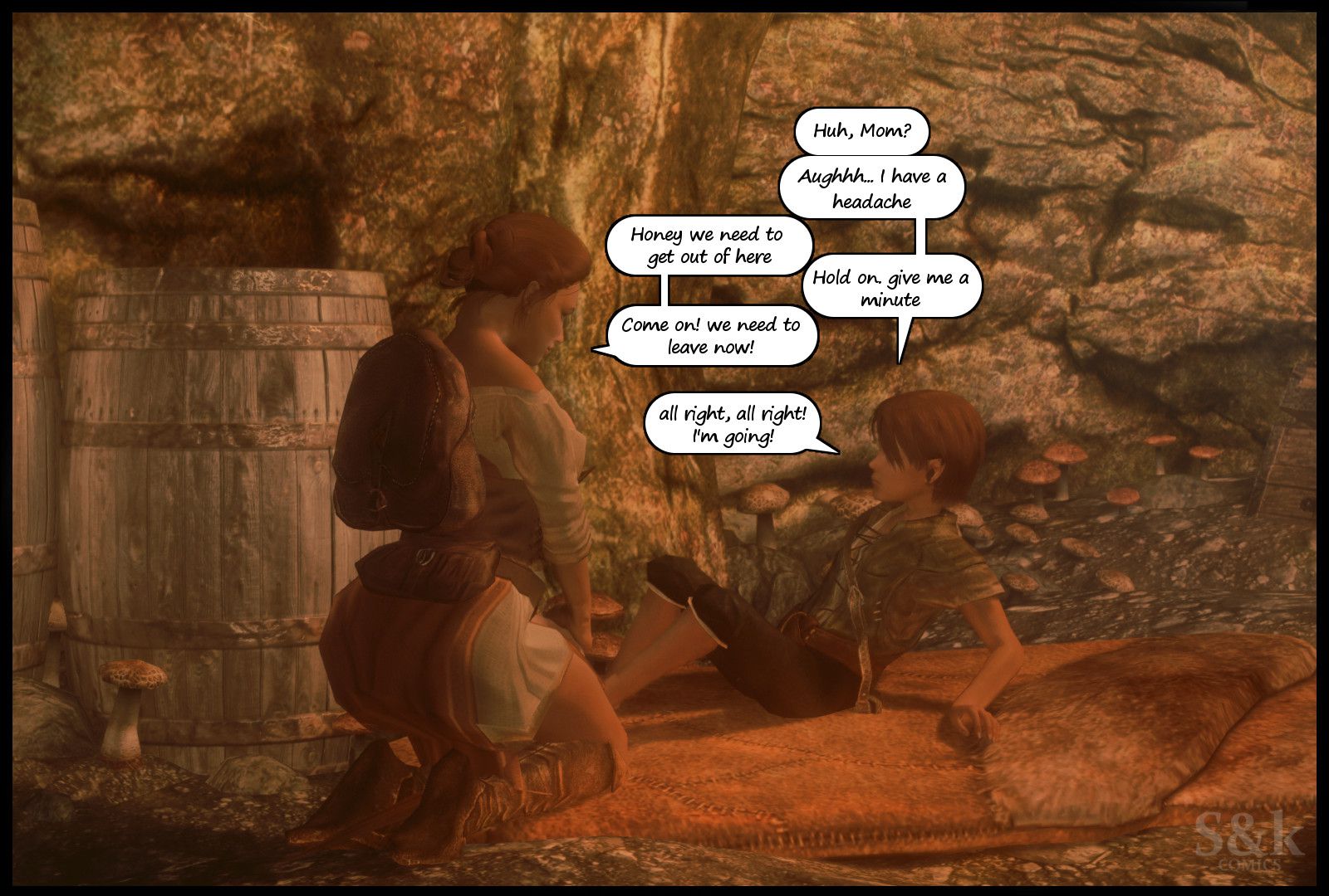 A Mother’s Oath (The Elder Scrolls V: Skyrim) [SKComics] - Chapter 1 — Page 108