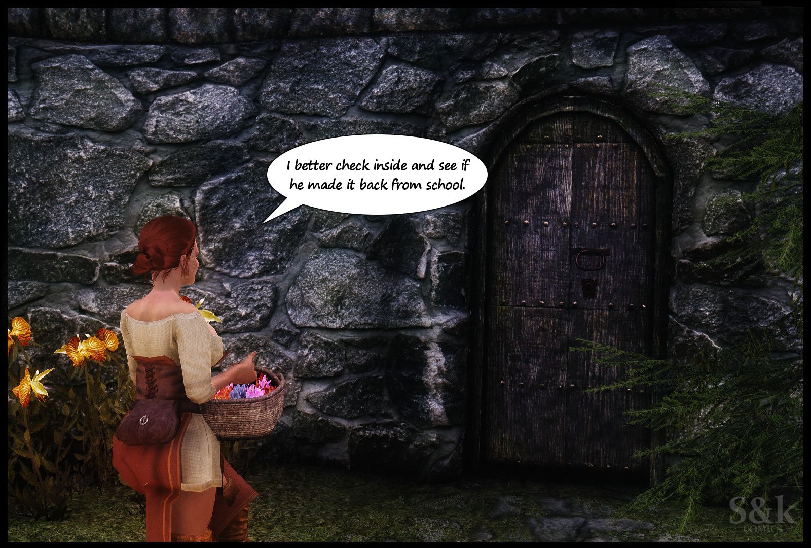 A Mother’s Oath (The Elder Scrolls V: Skyrim) [SKComics] - Chapter 1 — Page 12