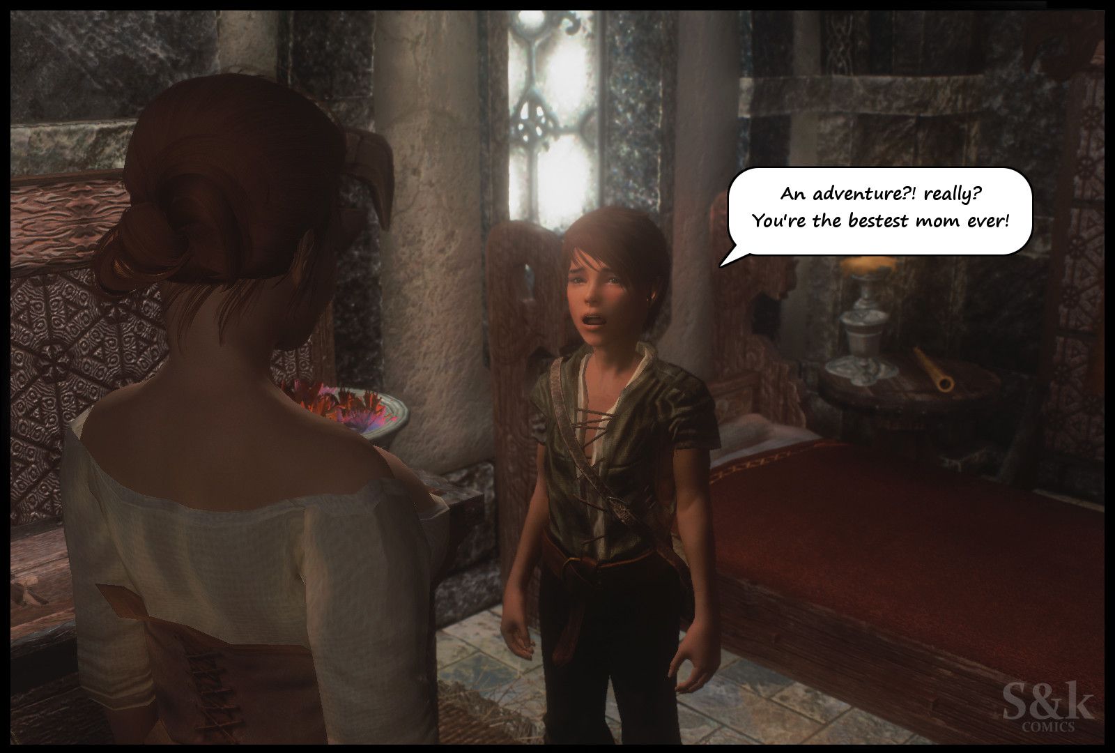 A Mother’s Oath (The Elder Scrolls V: Skyrim) [SKComics] - Chapter 1 — Page 15