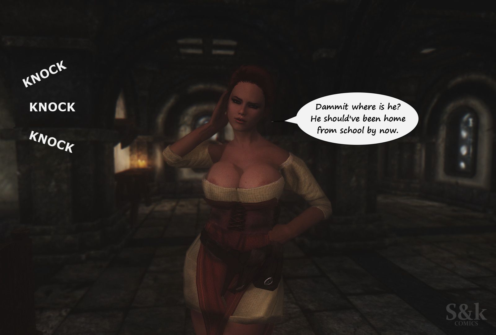 A Mother’s Oath (The Elder Scrolls V: Skyrim) [SKComics] - Chapter 1 — Page 16