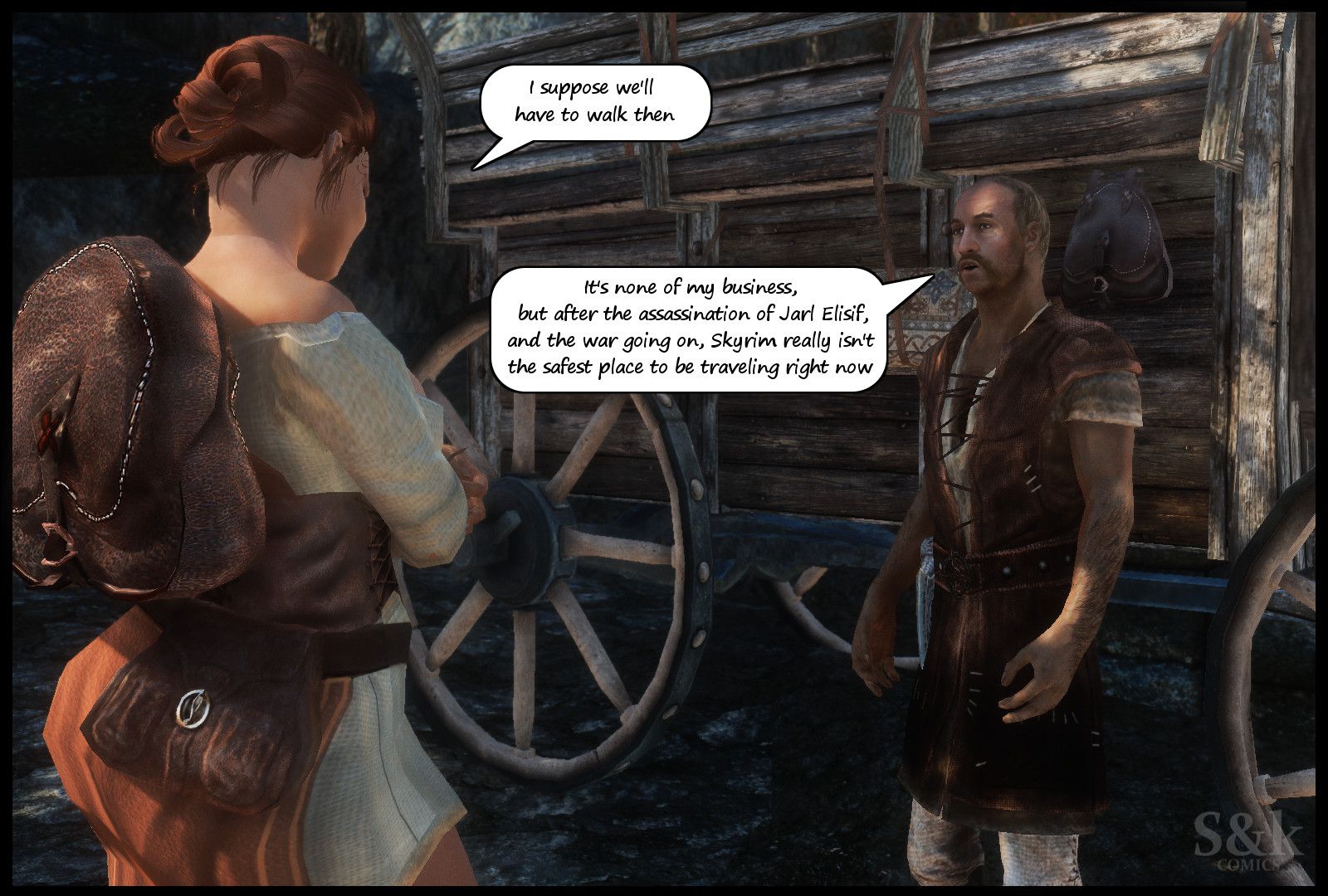 A Mother’s Oath (The Elder Scrolls V: Skyrim) [SKComics] - Chapter 1 — Page 17