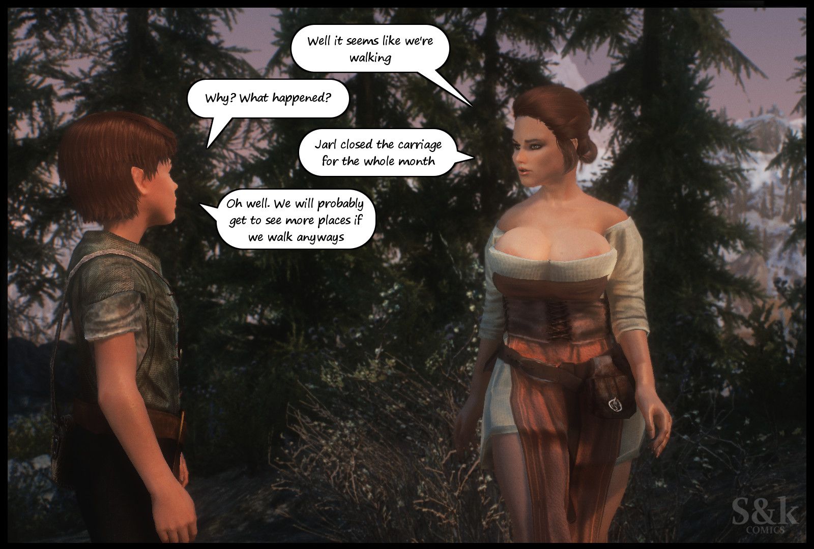 A Mother’s Oath (The Elder Scrolls V: Skyrim) [SKComics] - Chapter 1 — Page 26