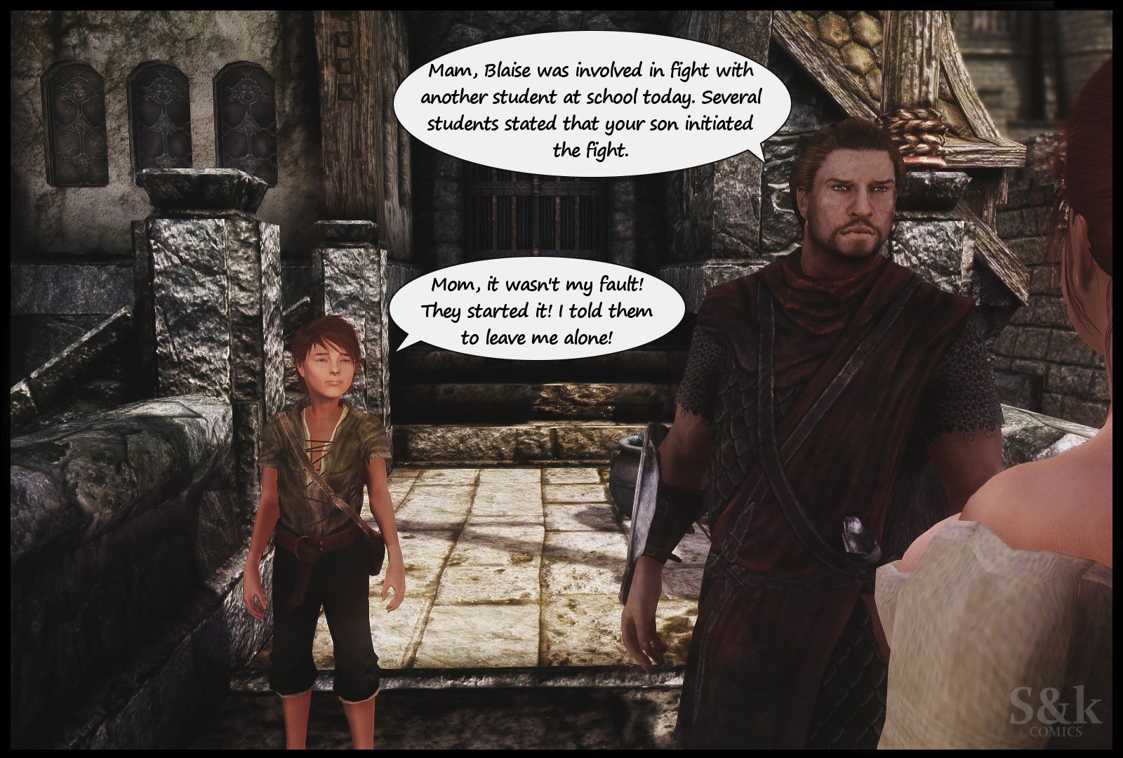 A Mother’s Oath (The Elder Scrolls V: Skyrim) [SKComics] - Chapter 1 — Page 27