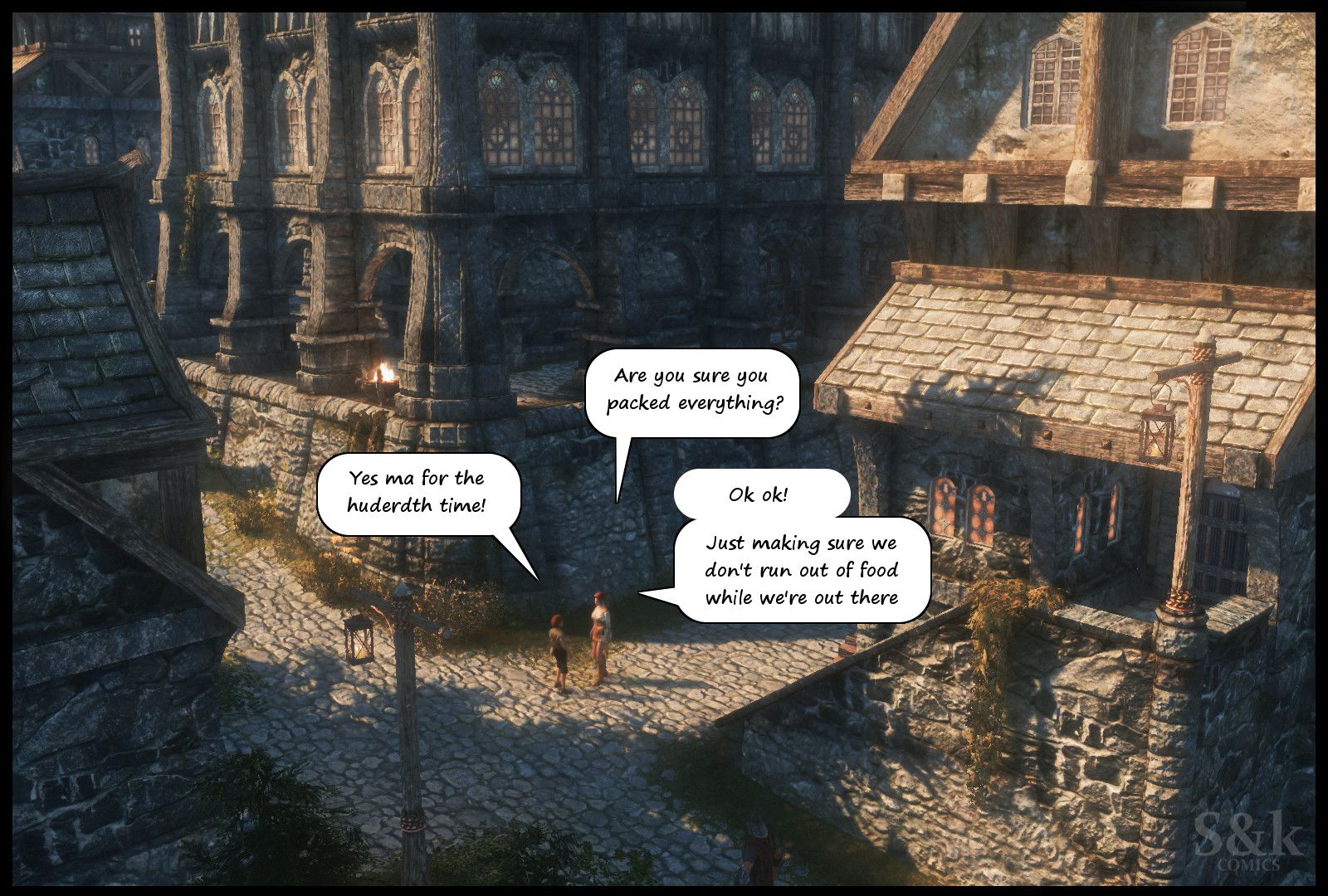 A Mother’s Oath (The Elder Scrolls V: Skyrim) [SKComics] - Chapter 1 — Page 30