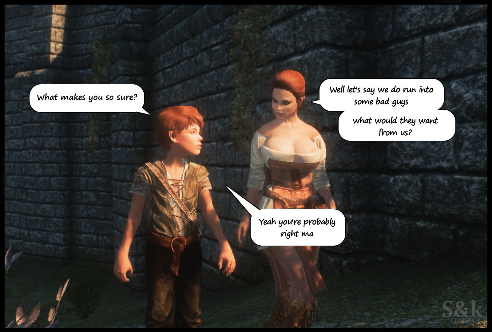 A Mother’s Oath (The Elder Scrolls V: Skyrim) [SKComics] - Chapter 1 — Page 34