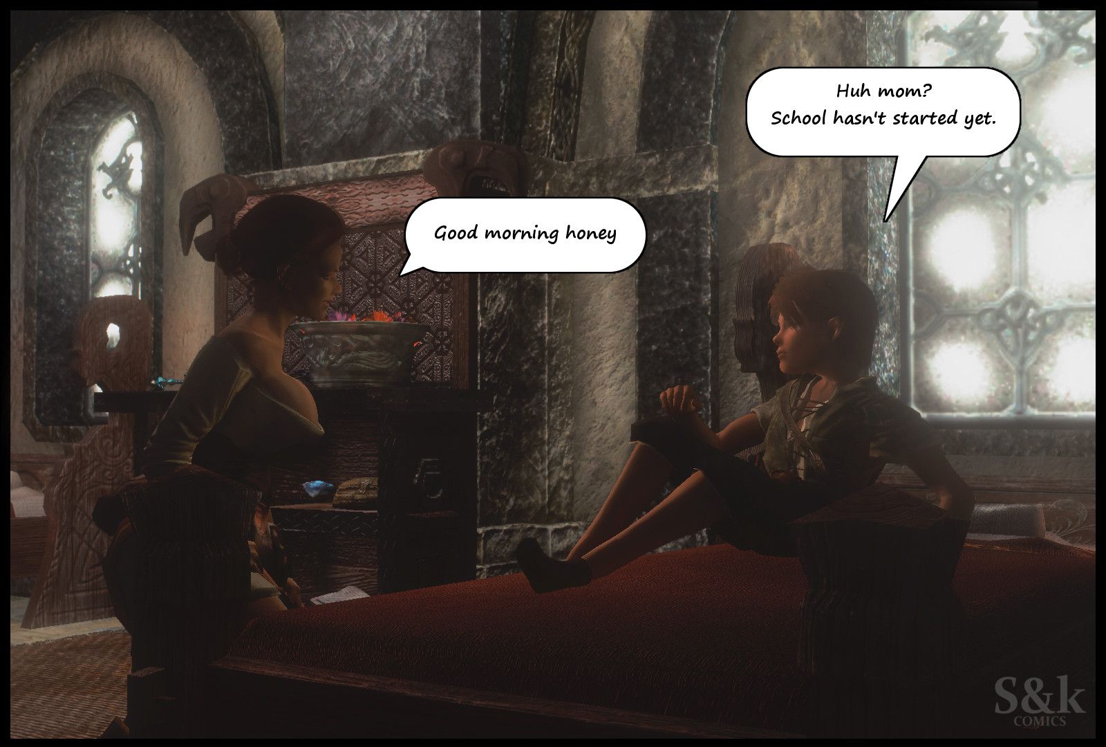 A Mother’s Oath (The Elder Scrolls V: Skyrim) [SKComics] - Chapter 1 — Page 4