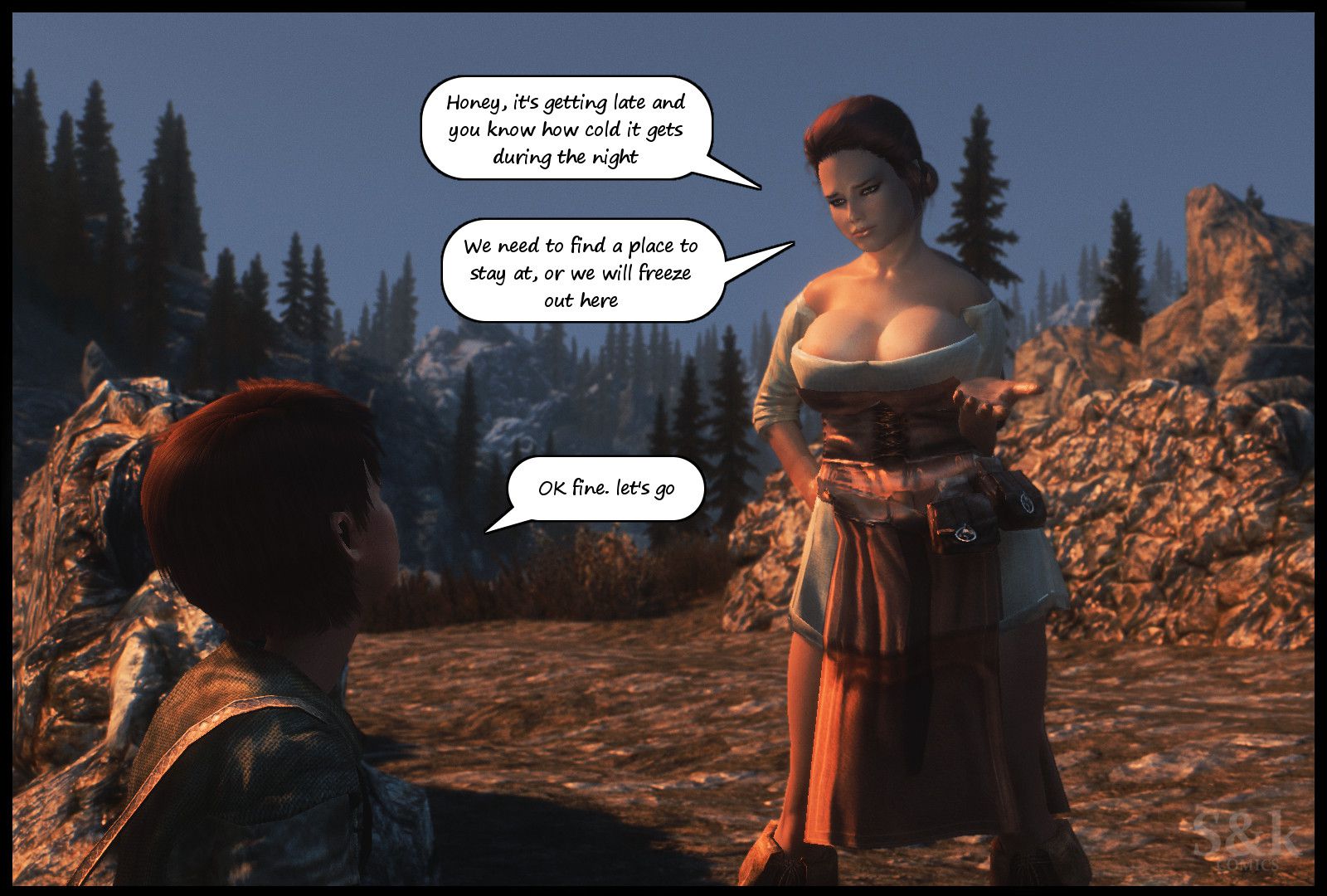 A Mother’s Oath (The Elder Scrolls V: Skyrim) [SKComics] - Chapter 1 — Page 40