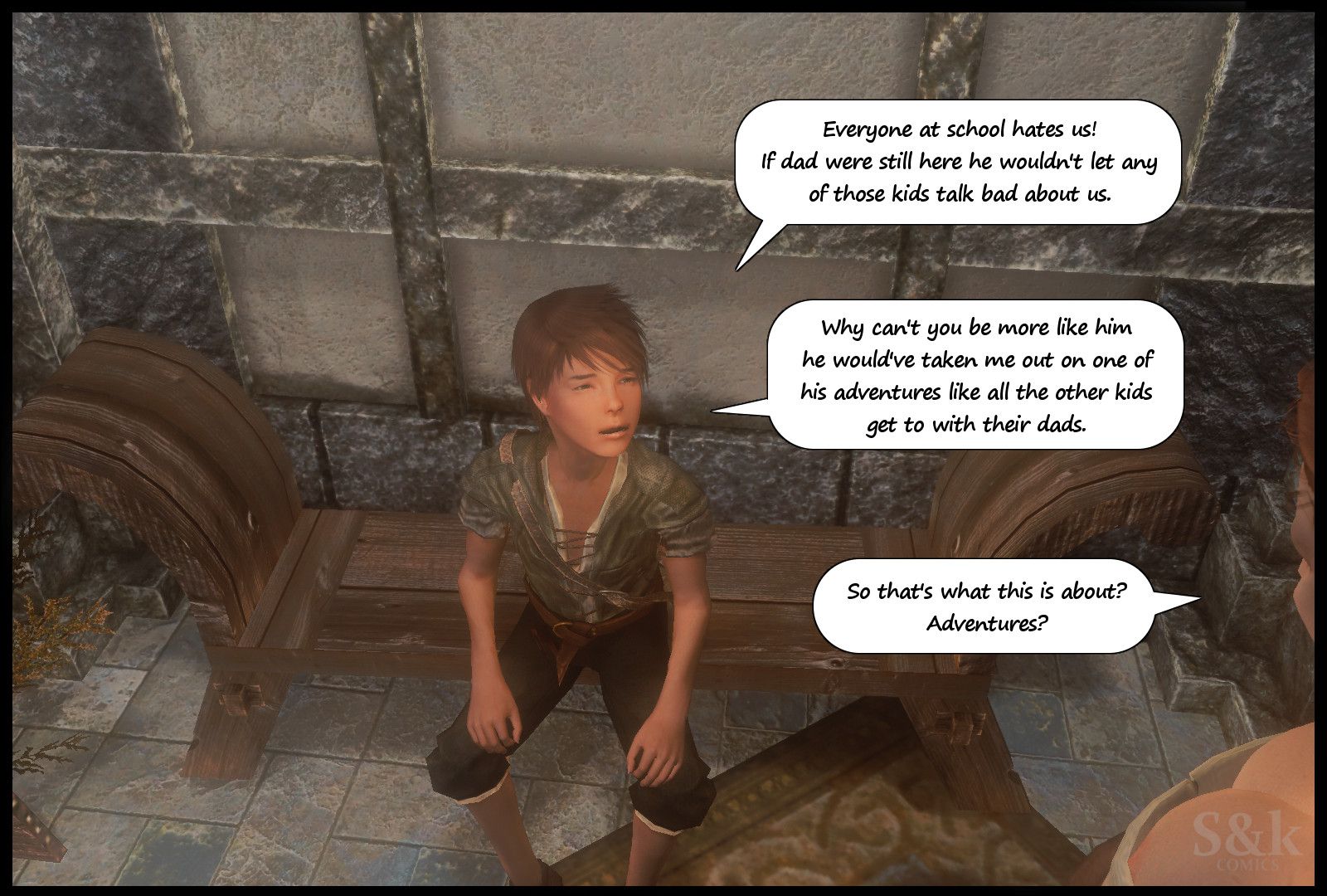 A Mother’s Oath (The Elder Scrolls V: Skyrim) [SKComics] - Chapter 1 — Page 44