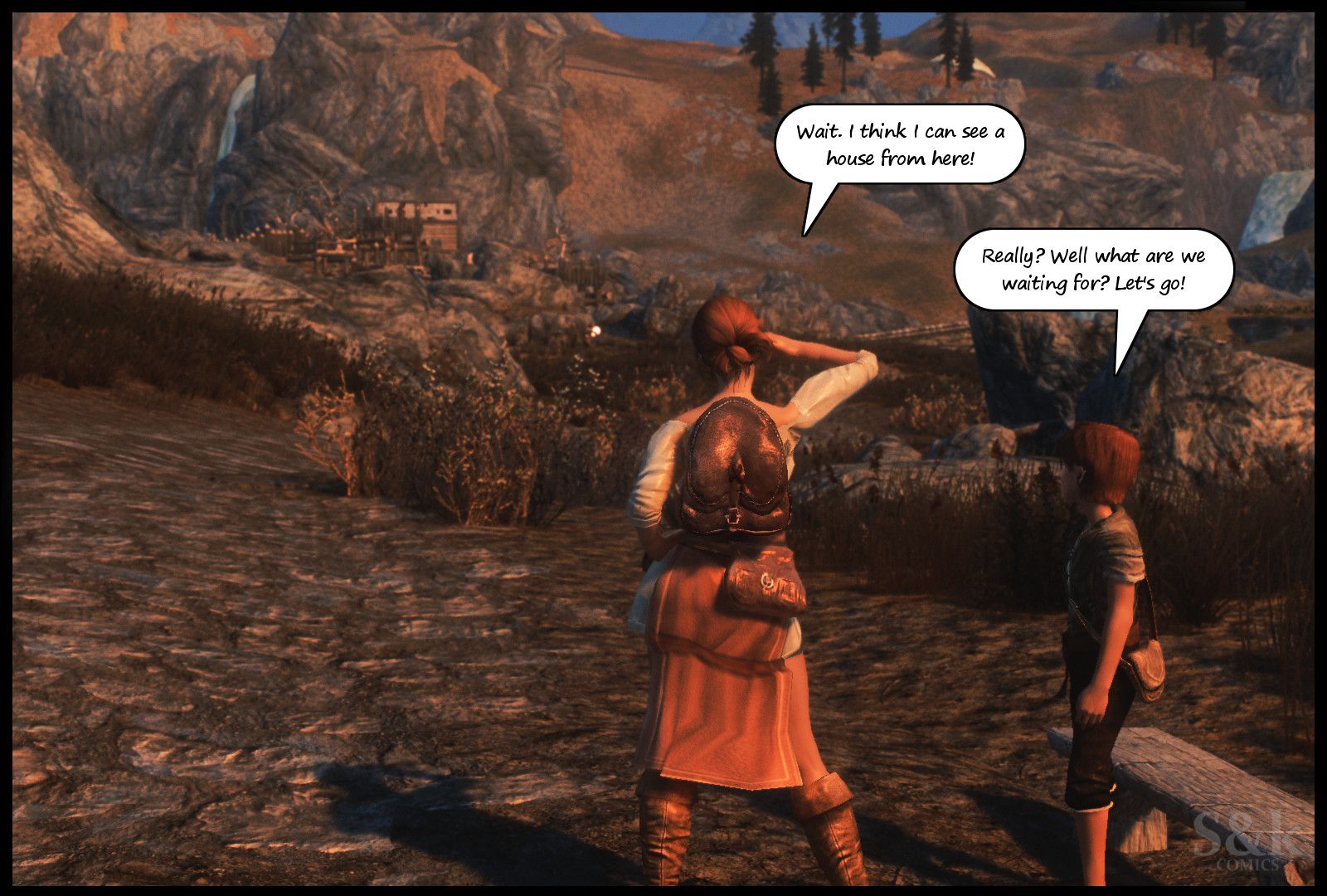 A Mother’s Oath (The Elder Scrolls V: Skyrim) [SKComics] - Chapter 1 — Page 45