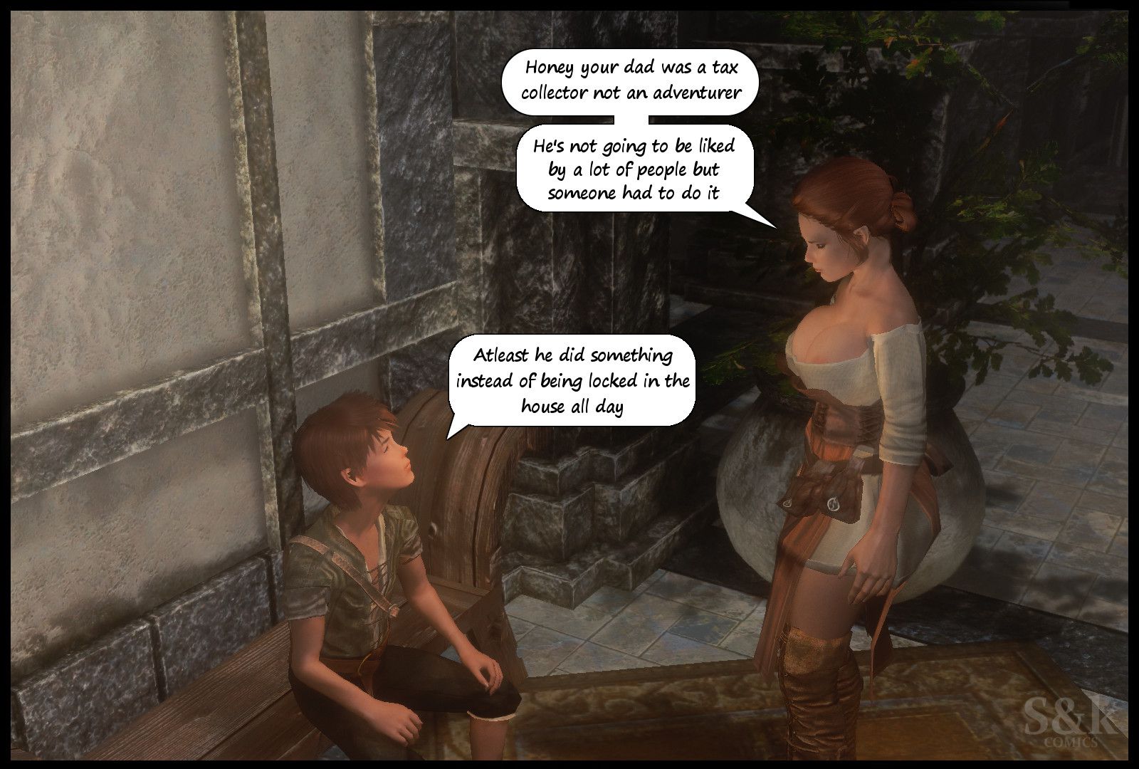 A Mother’s Oath (The Elder Scrolls V: Skyrim) [SKComics] - Chapter 1 — Page 47