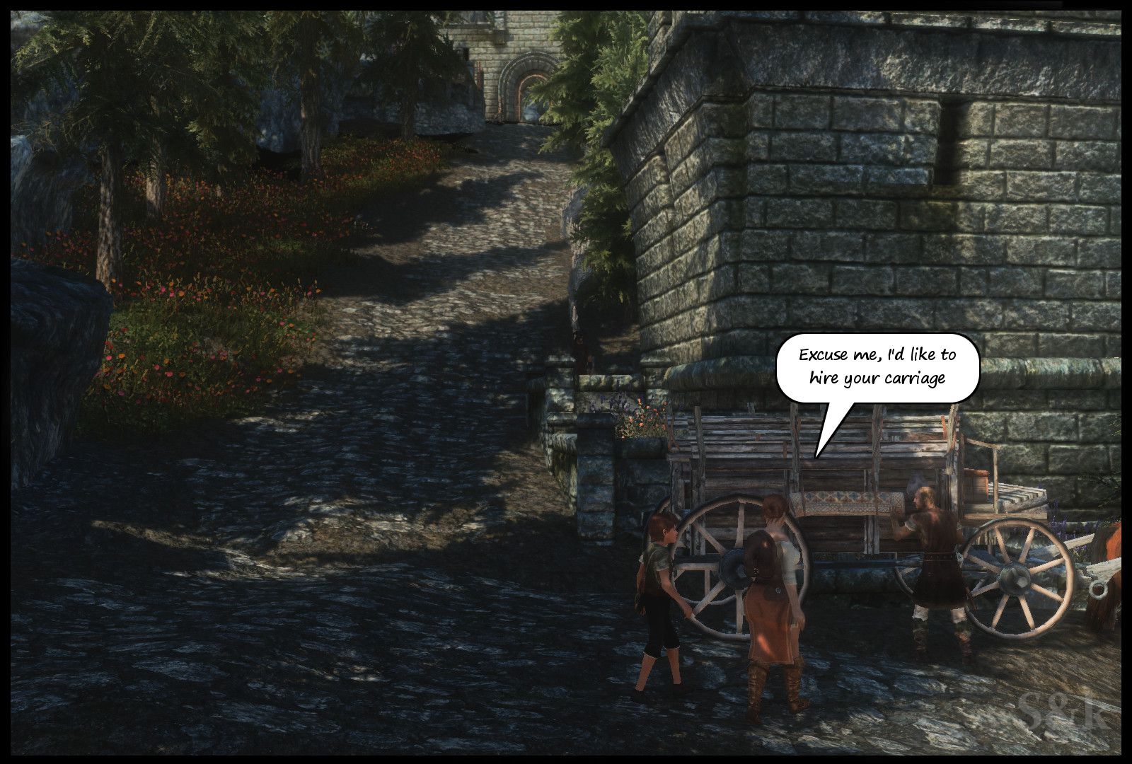 A Mother’s Oath (The Elder Scrolls V: Skyrim) [SKComics] - Chapter 1 — Page 5