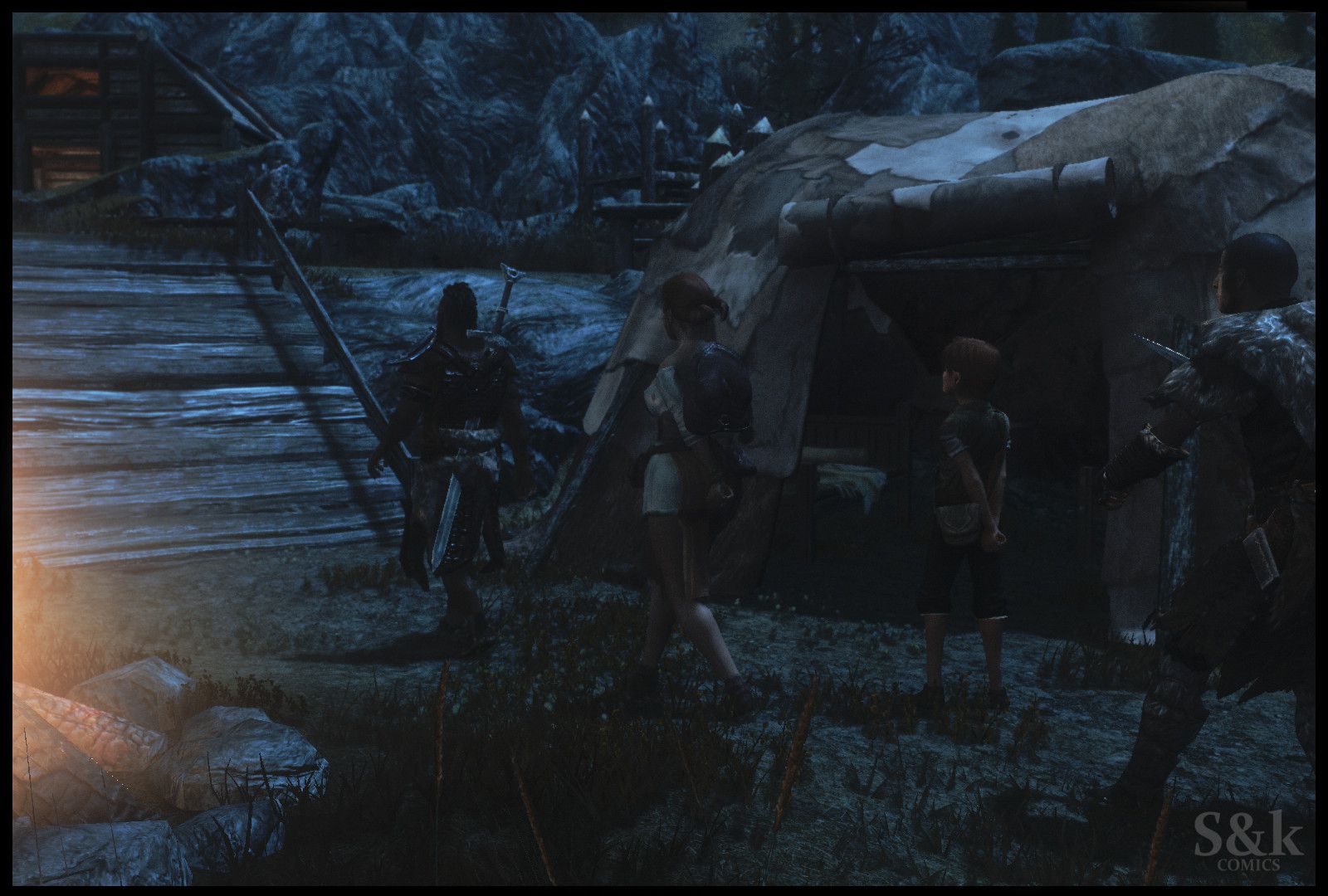 A Mother’s Oath (The Elder Scrolls V: Skyrim) [SKComics] - Chapter 1 — Page 74