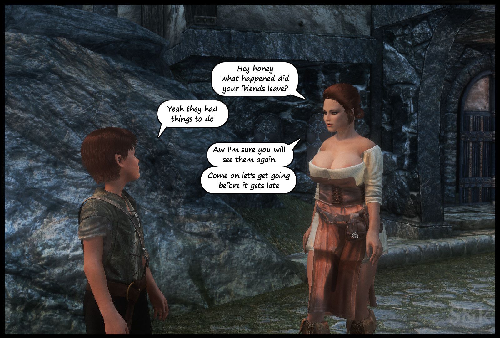 A Mother’s Oath (The Elder Scrolls V: Skyrim) [SKComics] - Chapter 1 — Page 77