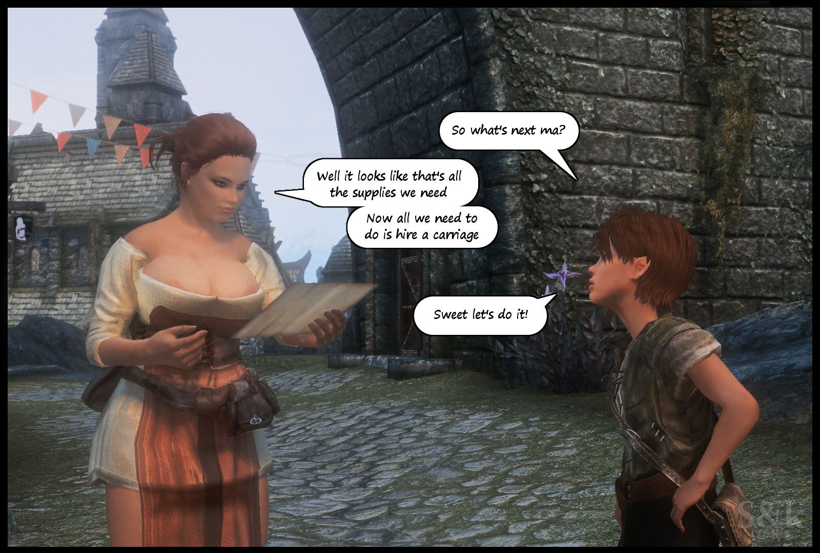 A Mother’s Oath (The Elder Scrolls V: Skyrim) [SKComics] - Chapter 1 — Page 81