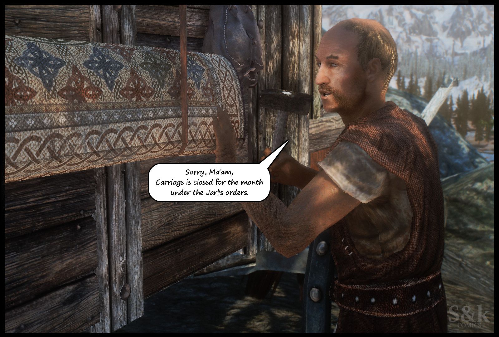 A Mother’s Oath (The Elder Scrolls V: Skyrim) [SKComics] - Chapter 1 — Page 9