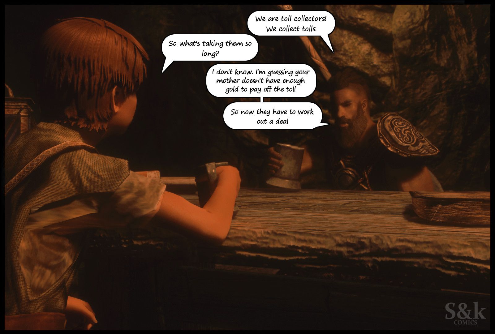 A Mother’s Oath (The Elder Scrolls V: Skyrim) [SKComics] - Chapter 1 — Page 98