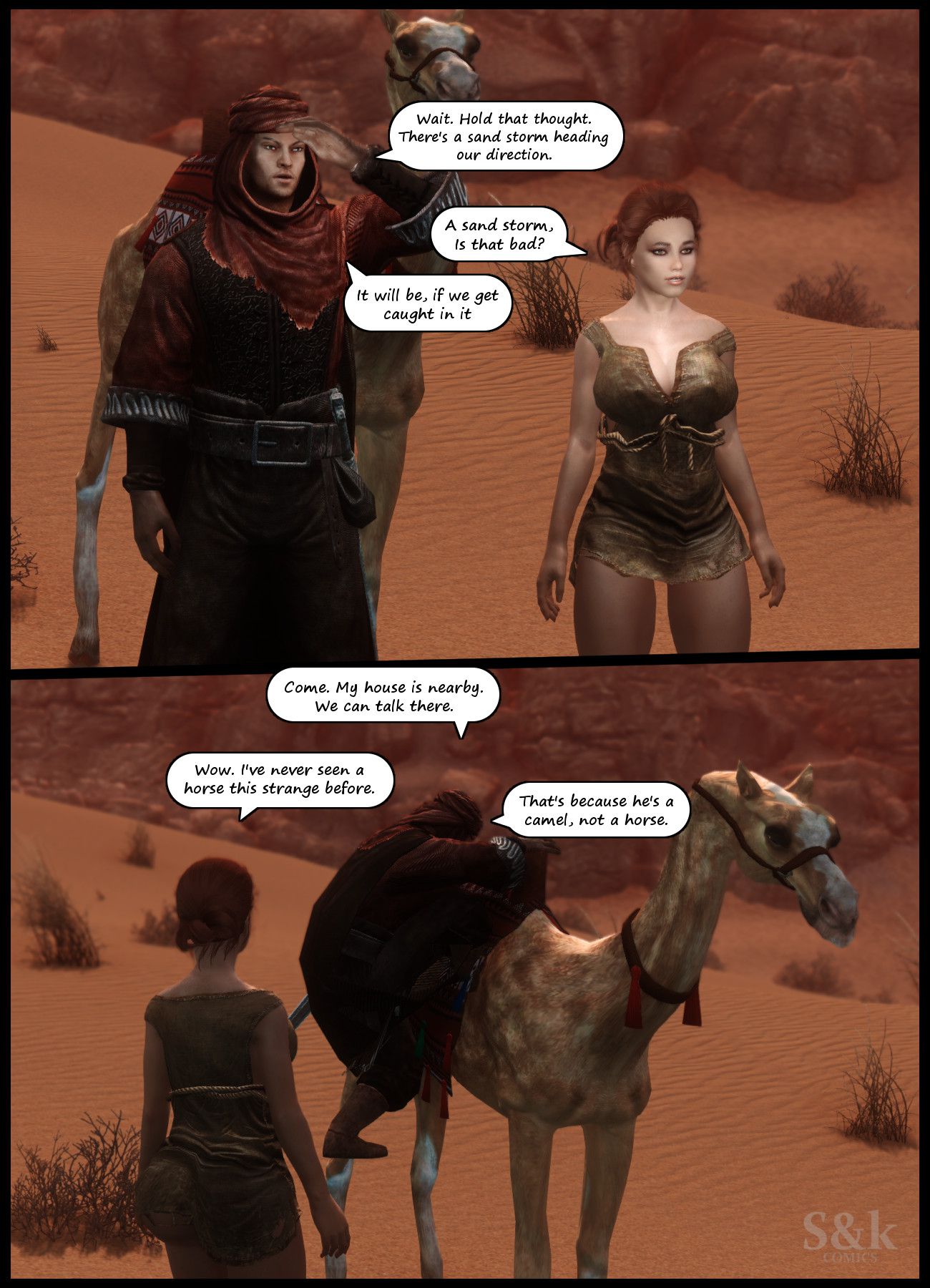 A Mother’s Oath (The Elder Scrolls V: Skyrim) [SKComics] - Chapter 3 — Page 14