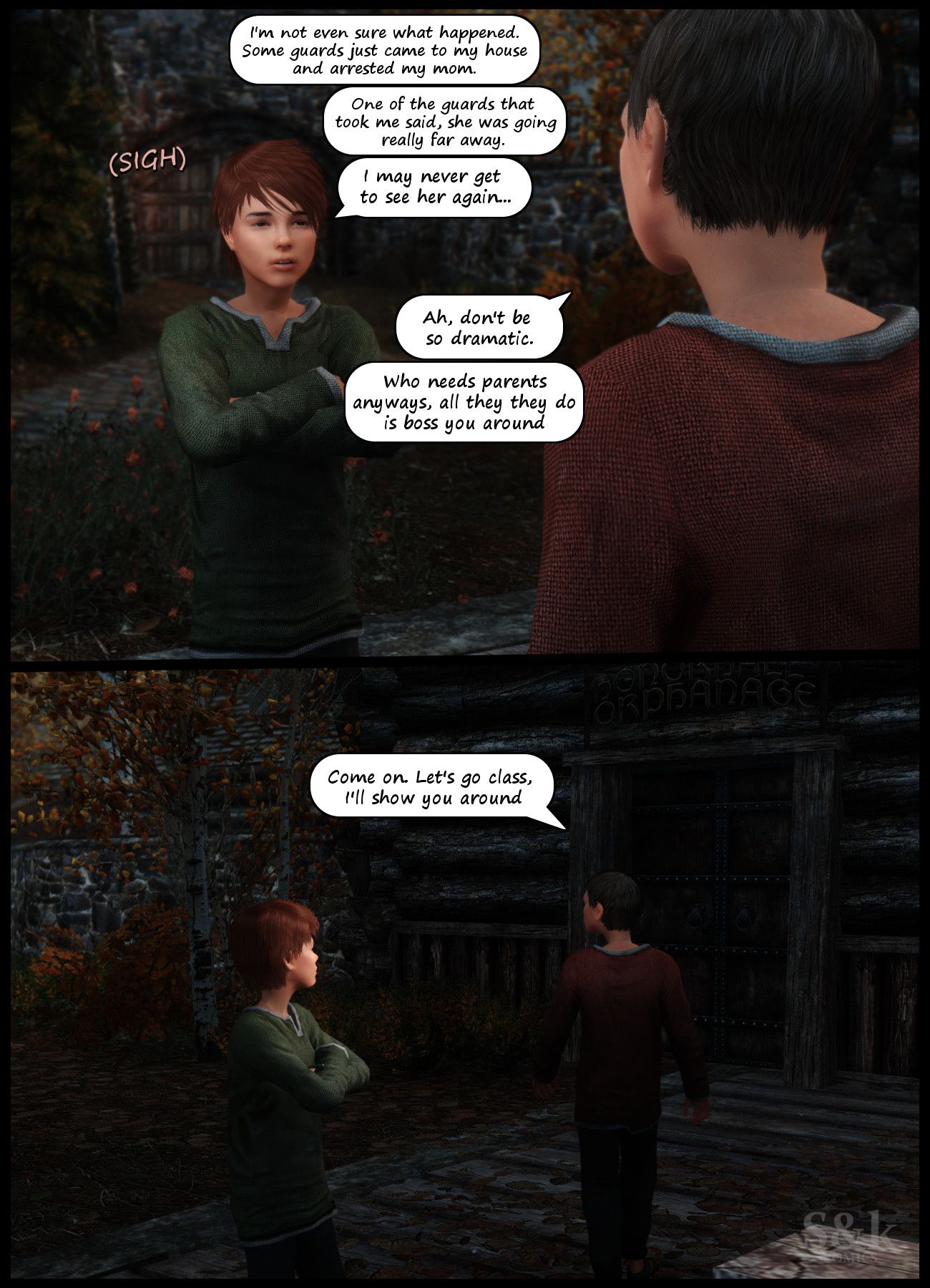 A Mother’s Oath (The Elder Scrolls V: Skyrim) [SKComics] - Chapter 3 — Page 25